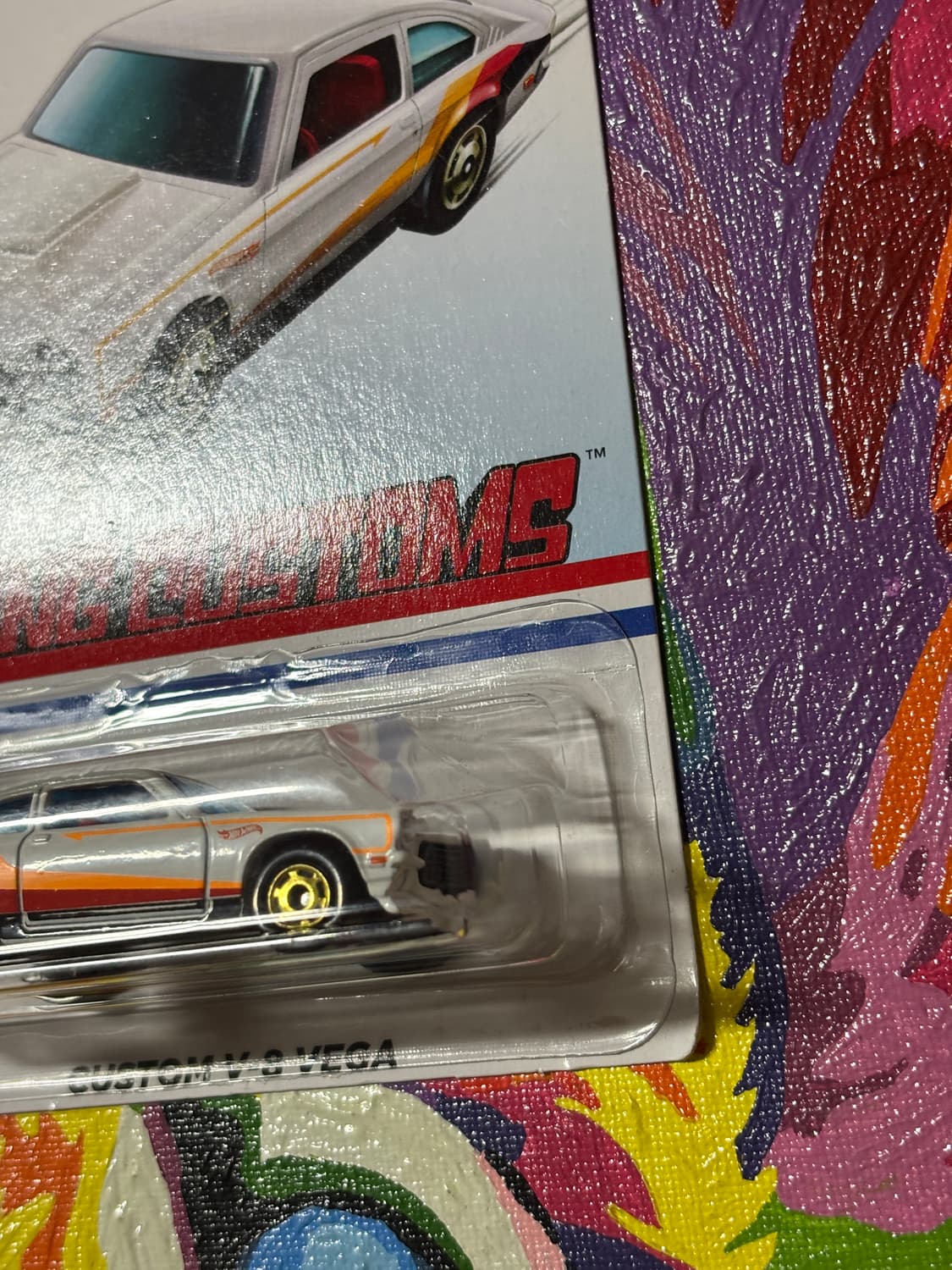 미개봉) 커스텀 v-8 베가 다이캐스트 핫휠 인테리어 소품 상품이미지3