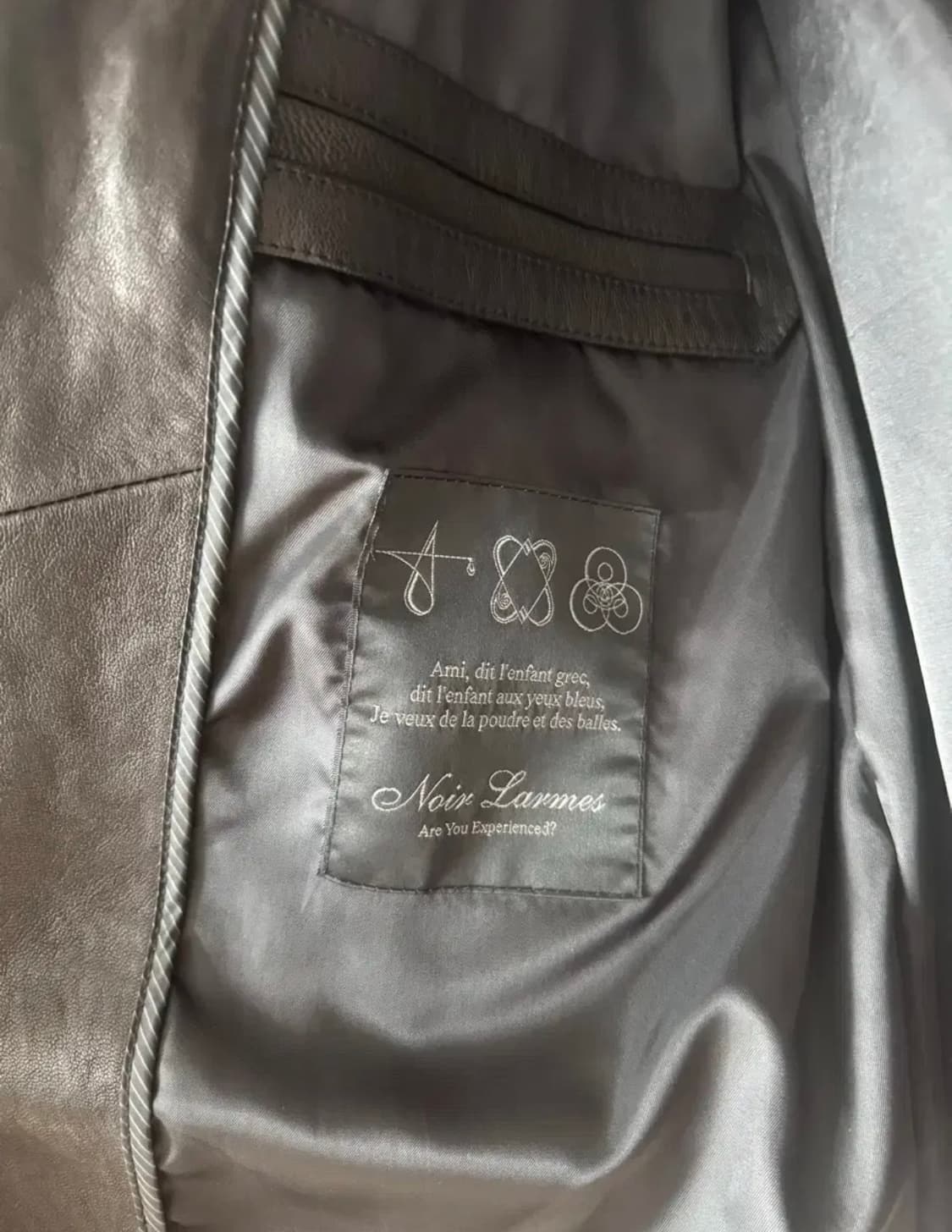 느와르 라르메스 램스킨 트러커자켓 48 상품이미지5