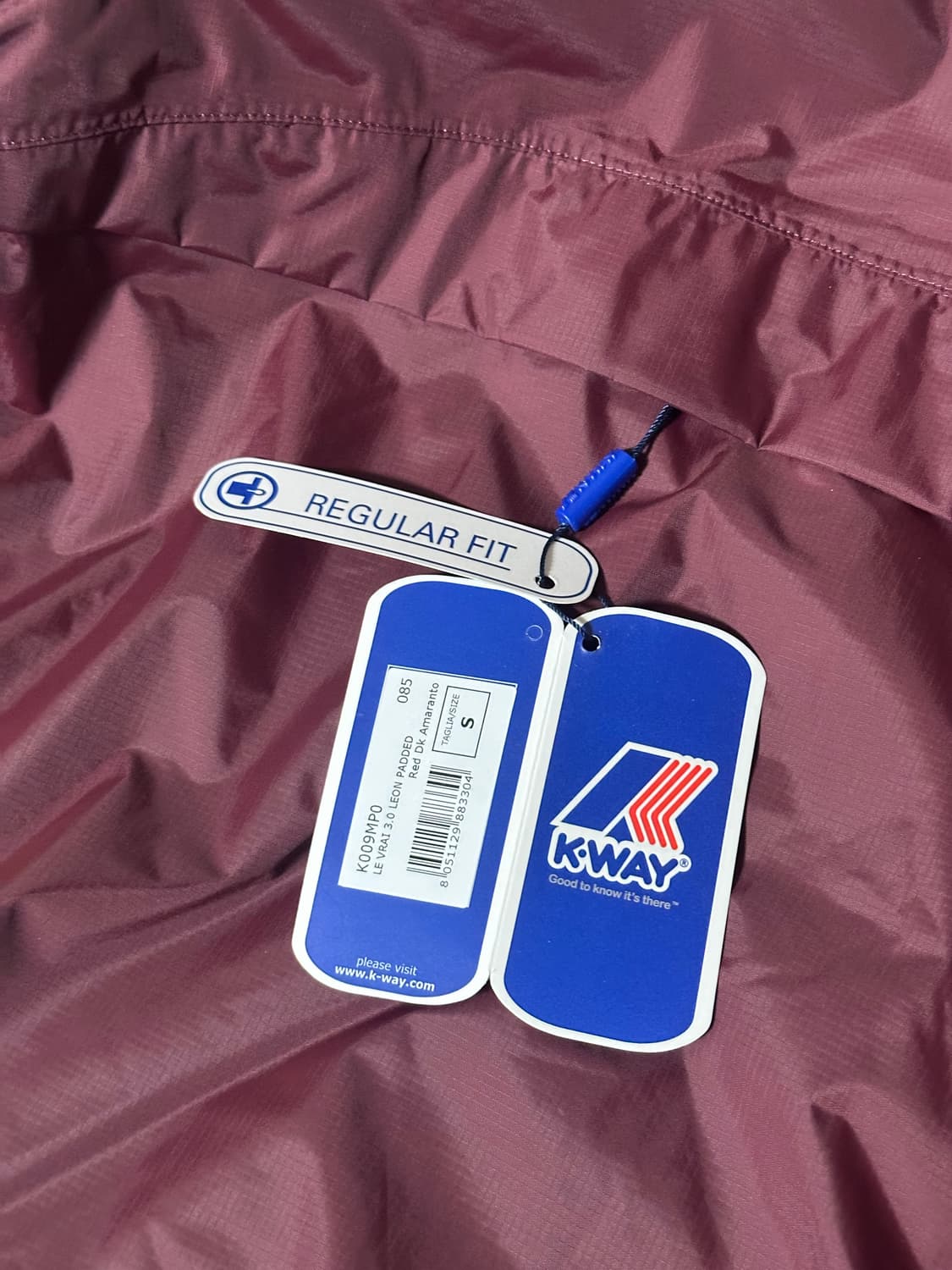 새상품) kway 까웨 패디드 아노락 상품이미지3