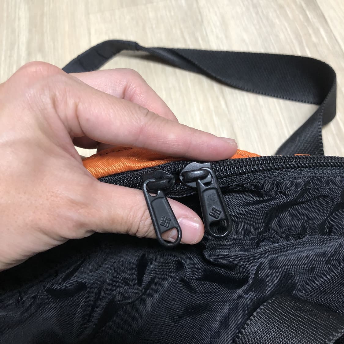 (OS) 콜롬비아 Columbia 립스탑 나일론 GYM 숄더 토드백 블랙 상품이미지7