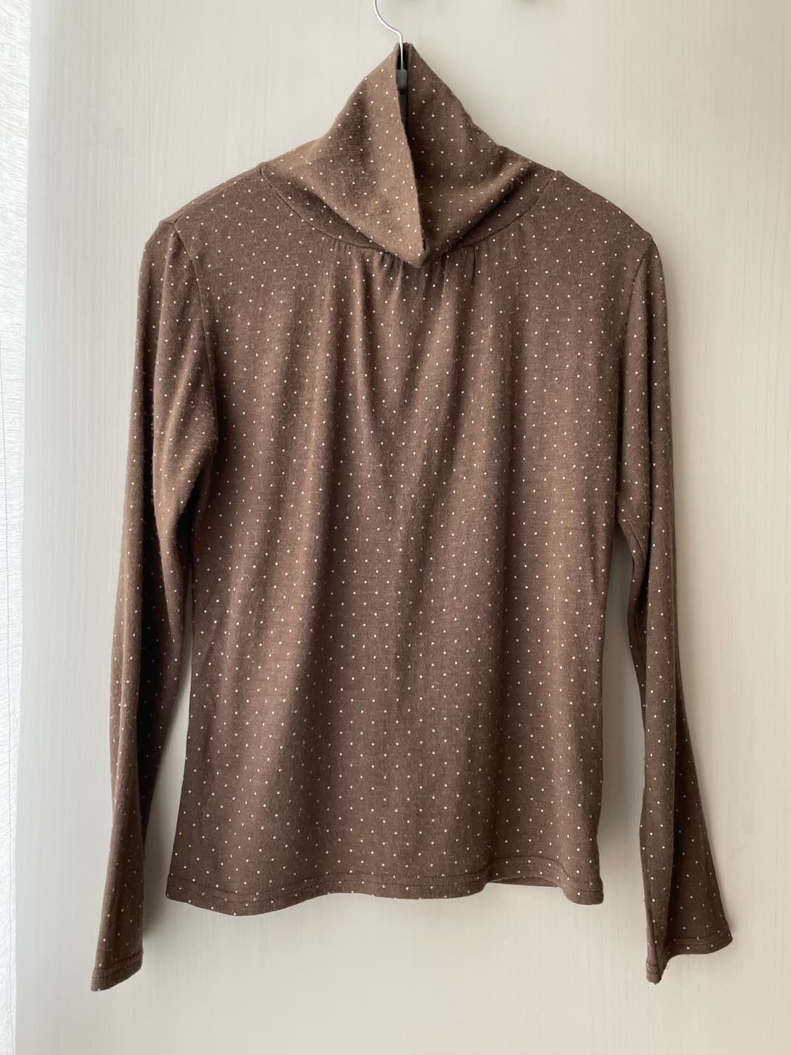 빈티지 모리걸 도트 터틀넥 상의 세트 / 모리걸 히피 상품이미지6