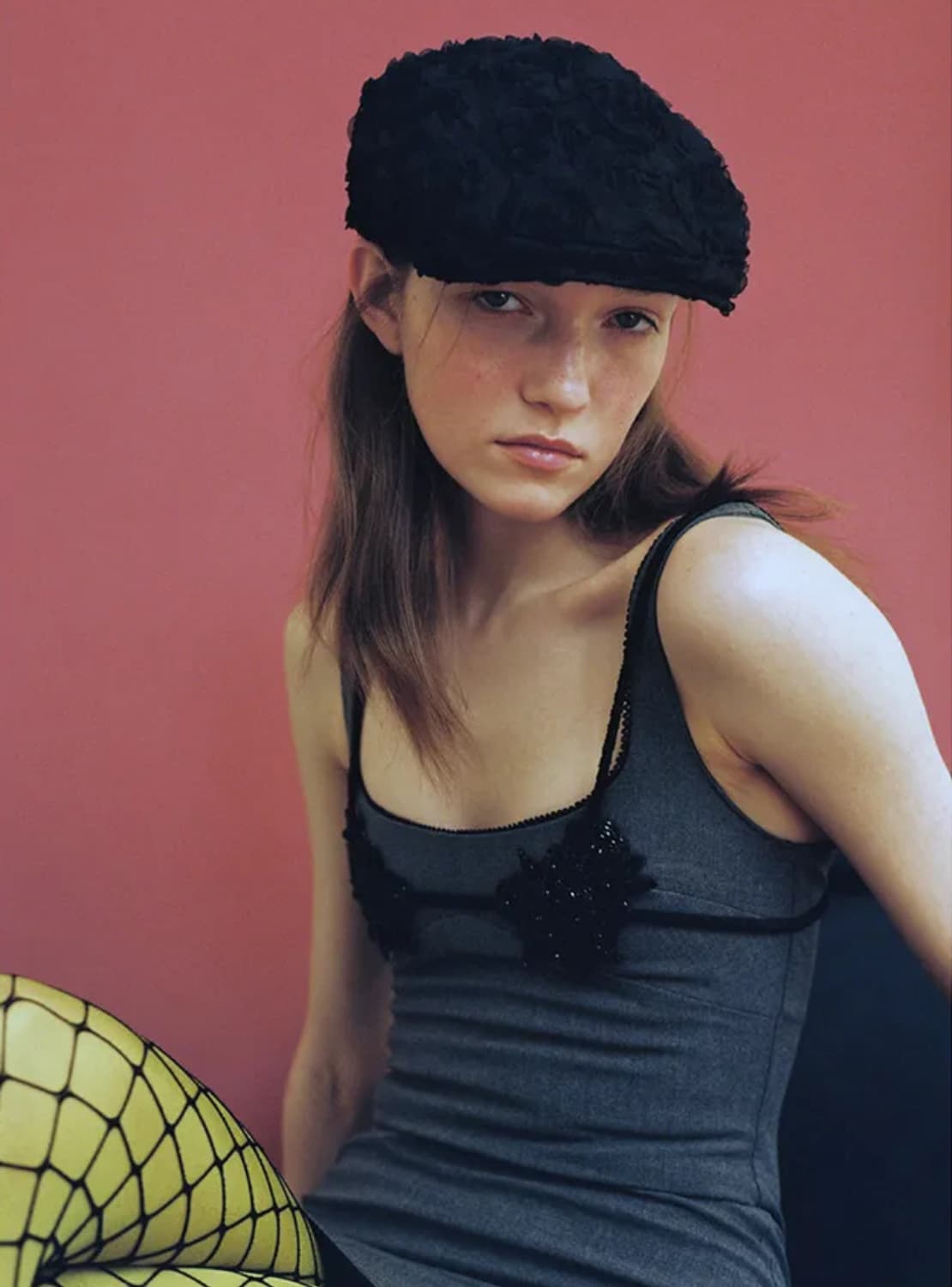 어썸니즈 클래식 헌팅 캡_로즈 블랙 상품이미지1