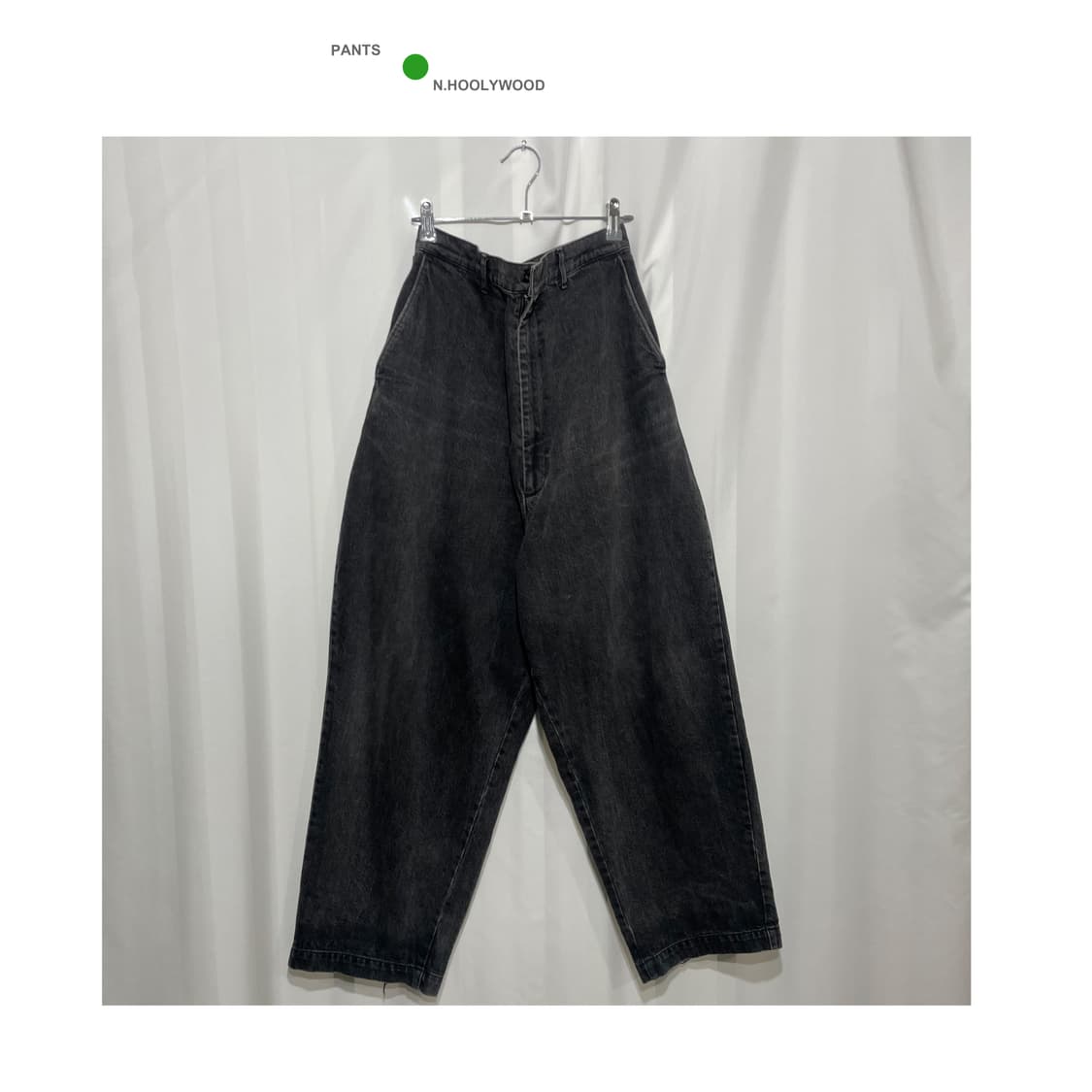 엔할리우드 베기 데님팬츠 상품이미지1