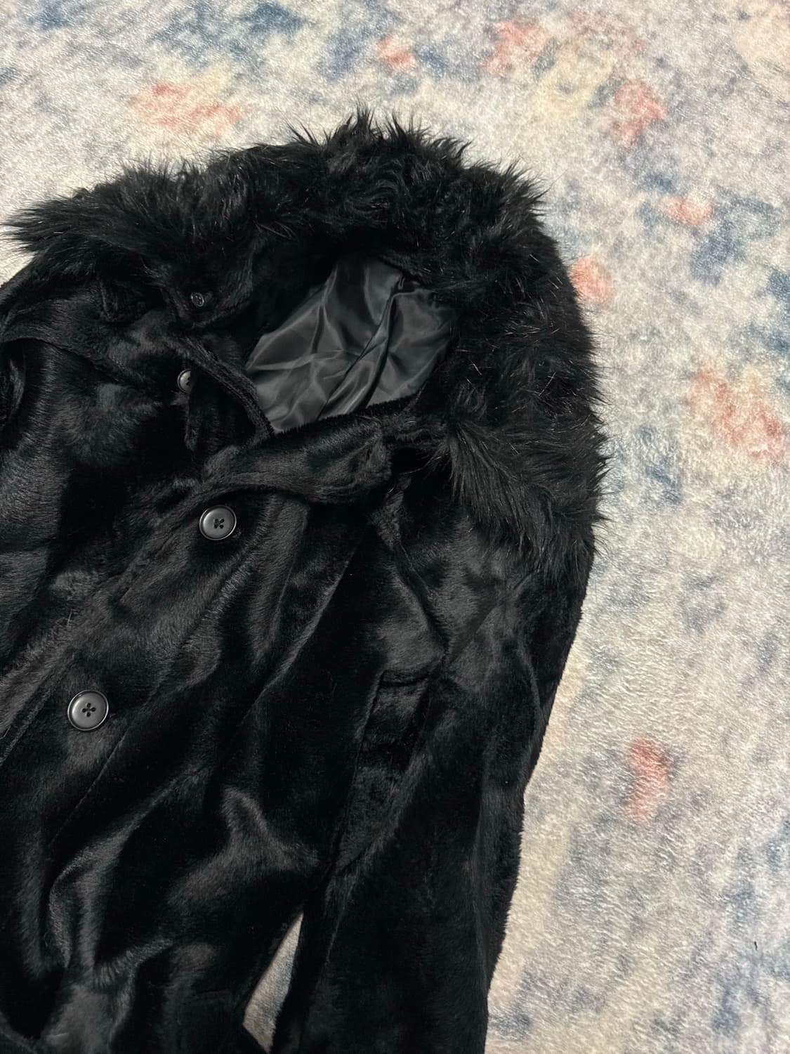 Semantic design vkei dark trimming fur j 상품이미지4