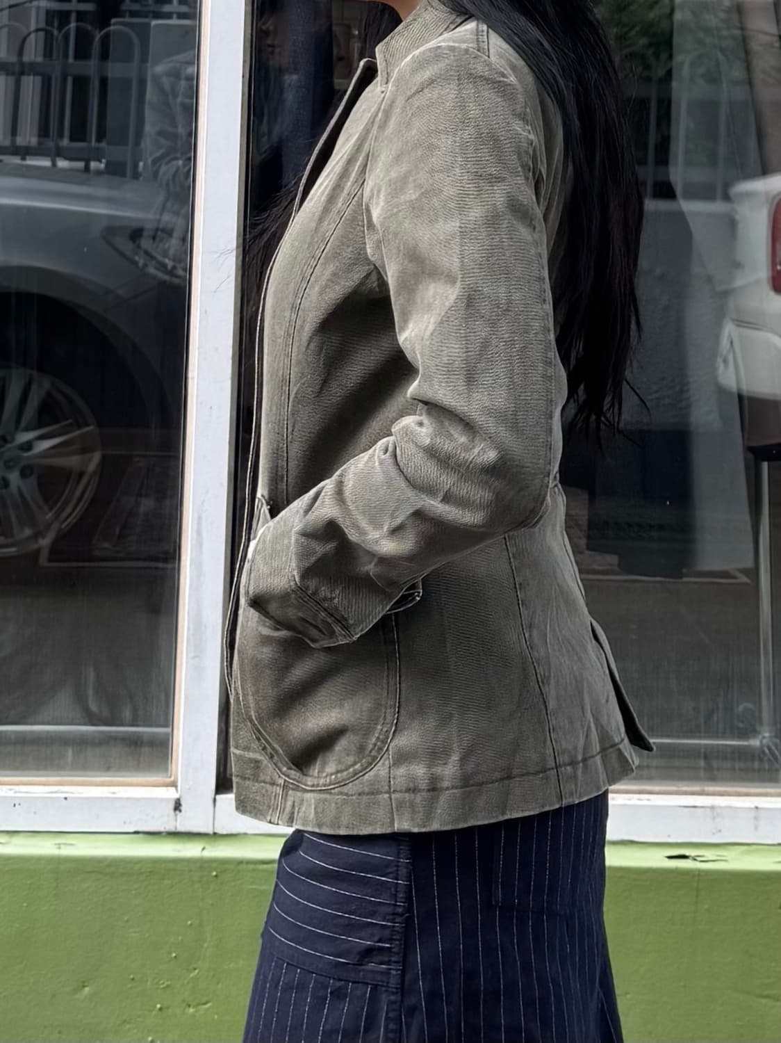  빈티지 워싱 코튼 자켓 [Y2K vintage] 상품이미지8