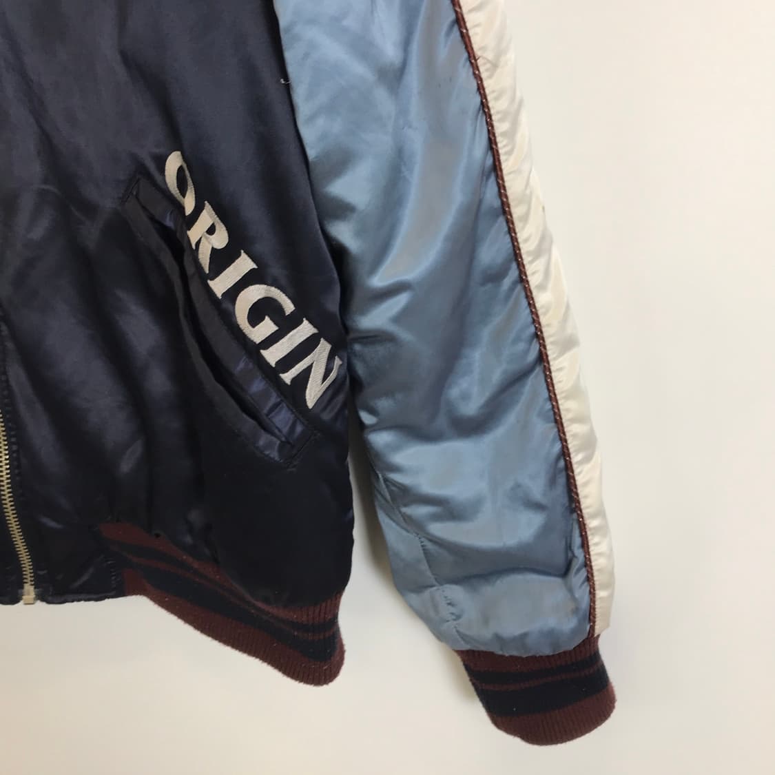 버커루 자수 스카잔 점퍼 누빔안감[남성L사이즈] 상품이미지3