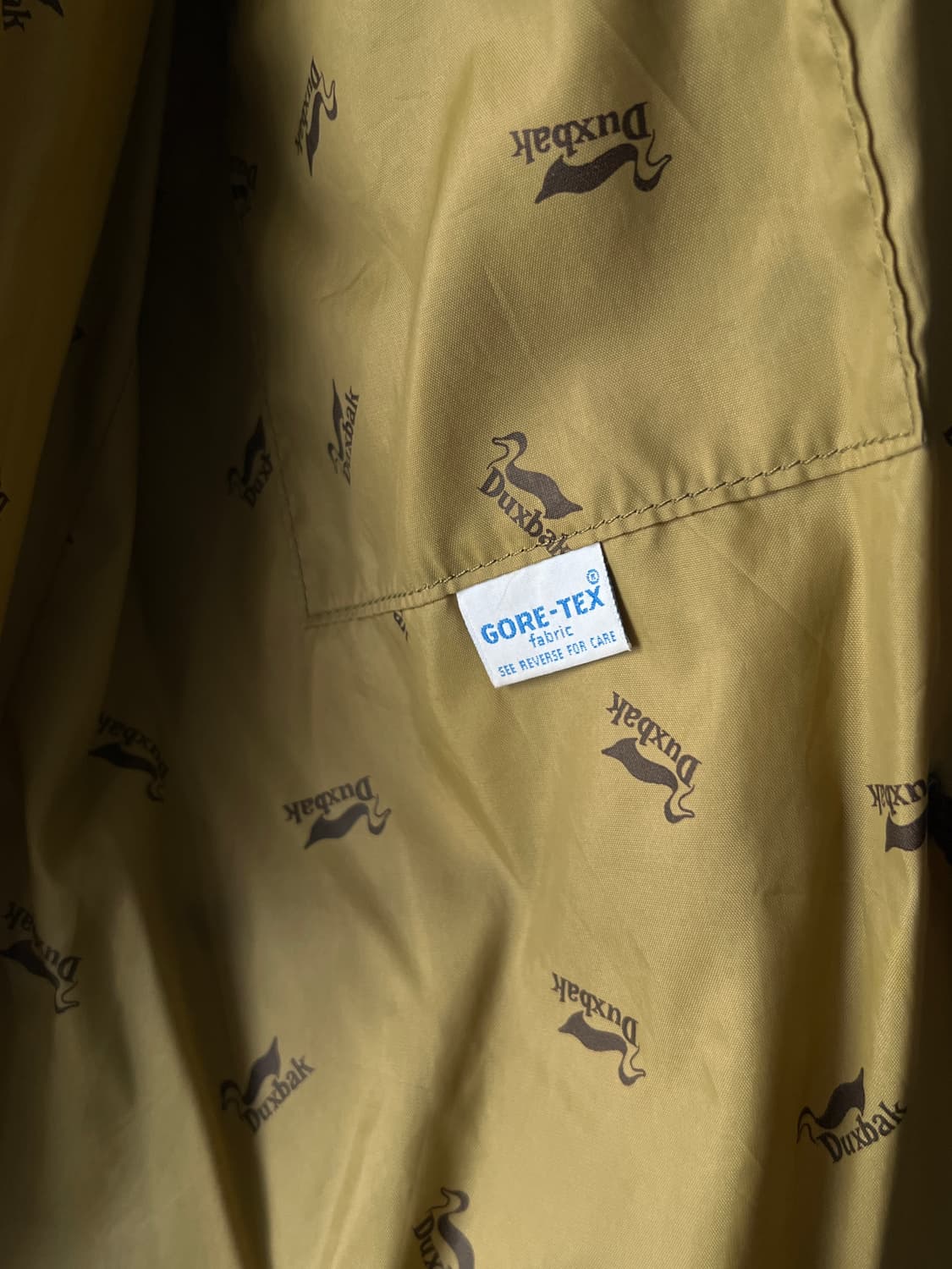 [XL]80's USA 빈티지 덕카모 고어텍스 헌팅 자켓 상품이미지8