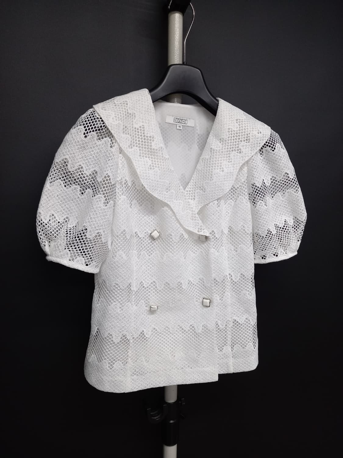 에고이스트 춘하 아일렛 블라우스형 자켓 55 상품이미지3