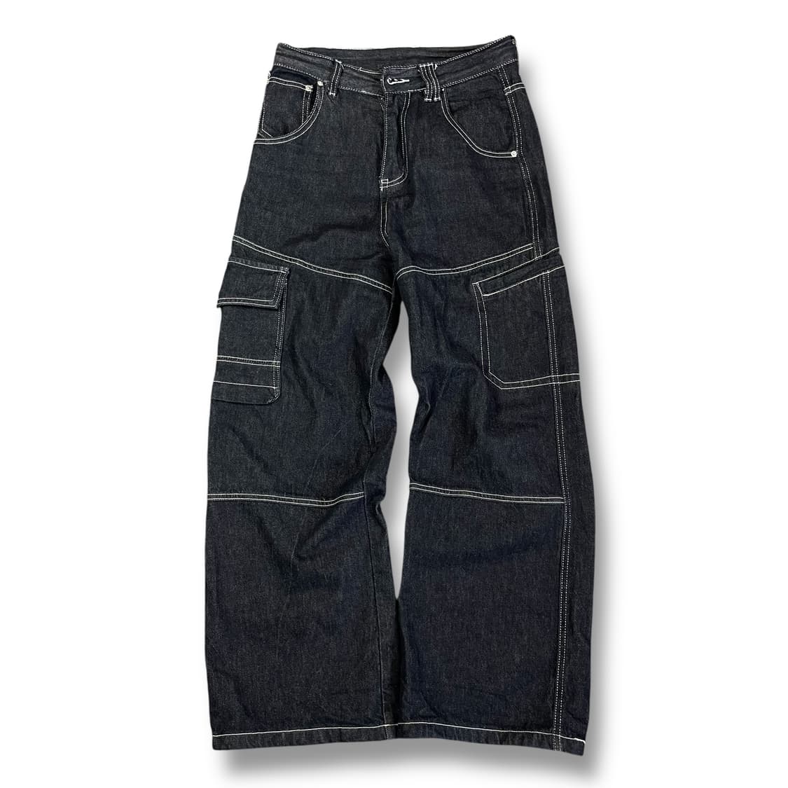 (31) 빈티지 생지 데님 스티치 팬츠 M 상품이미지1