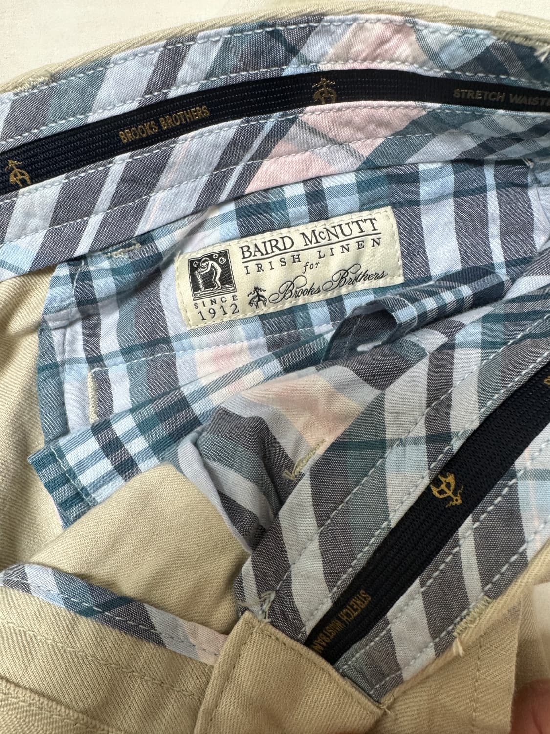 브룩스 브라더스 밀라노핏 린넨팬츠 (30/34) 상품이미지4