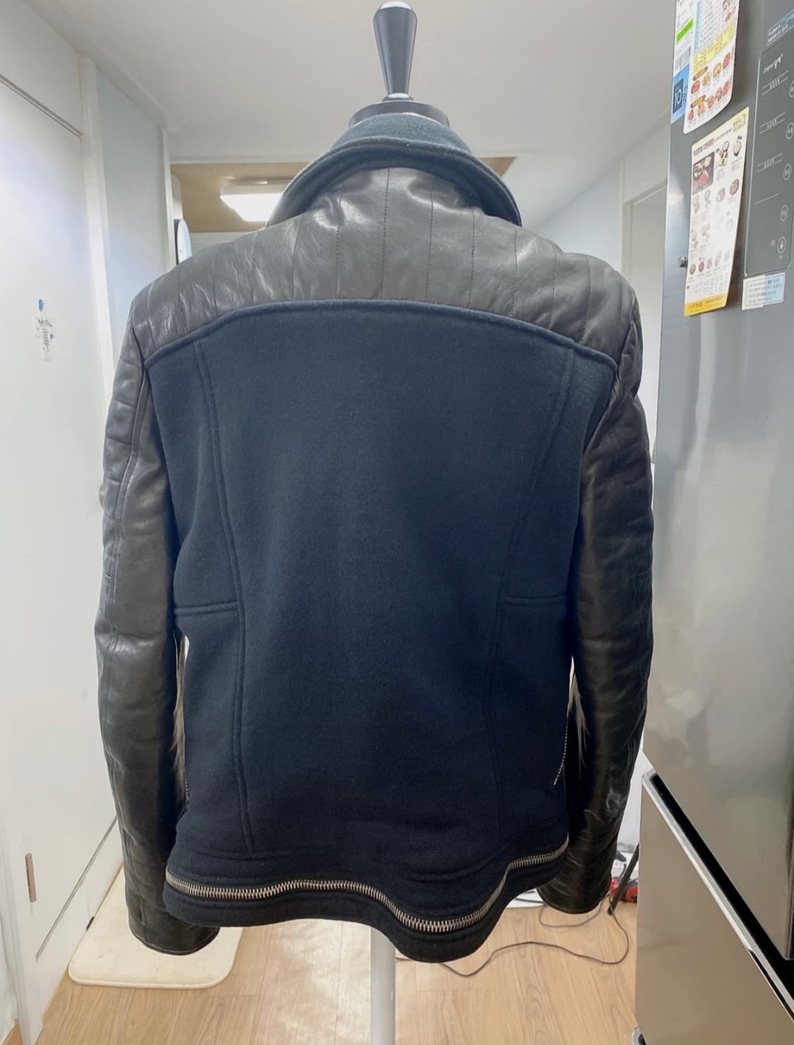 발망 가죽 라이더 자켓 상품이미지3