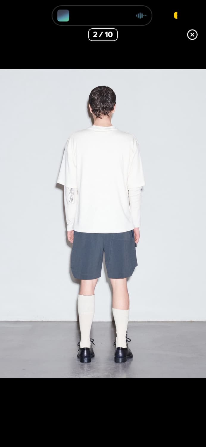 Gr10k Transcript Double Wool T-Shirts 상품이미지2
