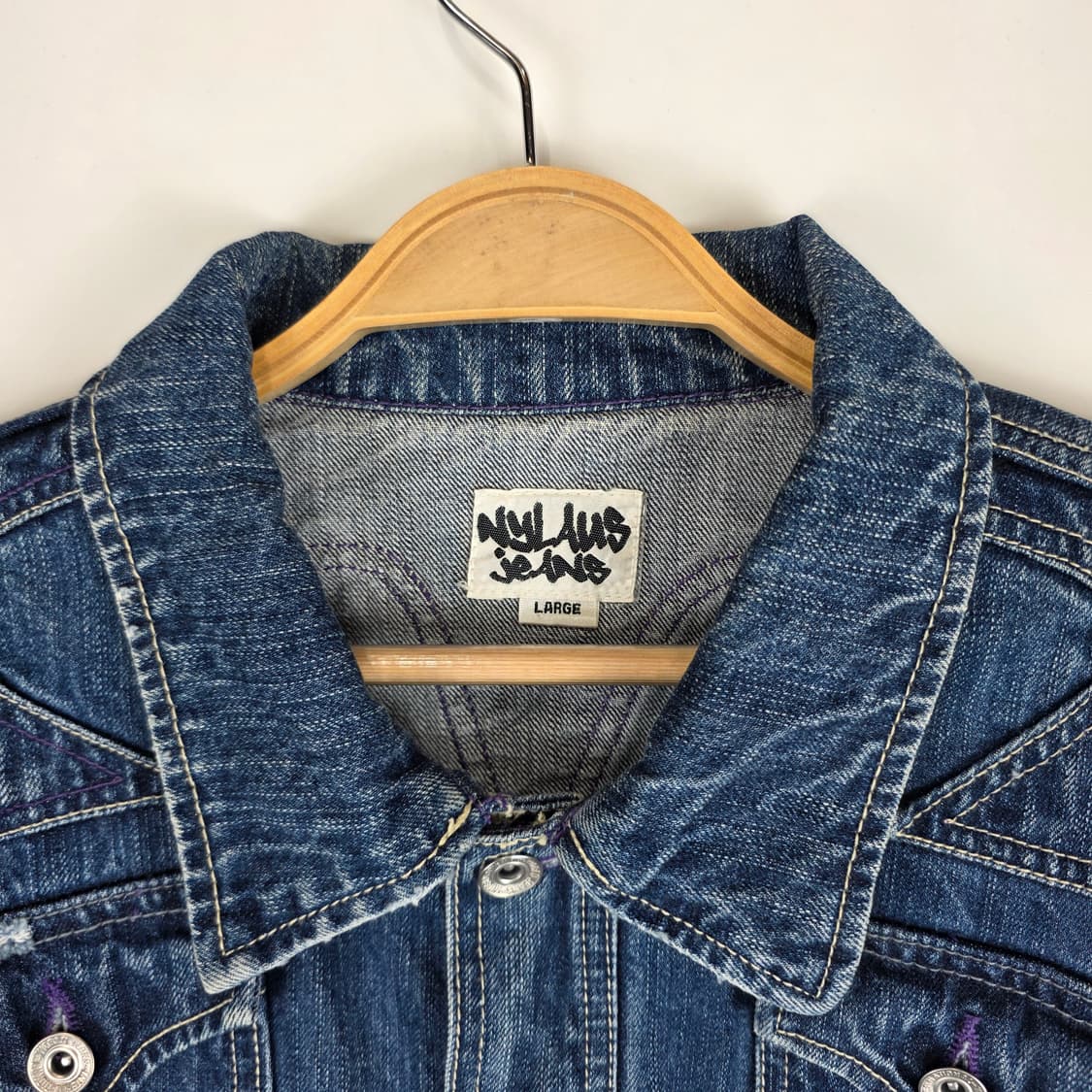 Nylaus jeans 아메카지 데님자켓 상품이미지6