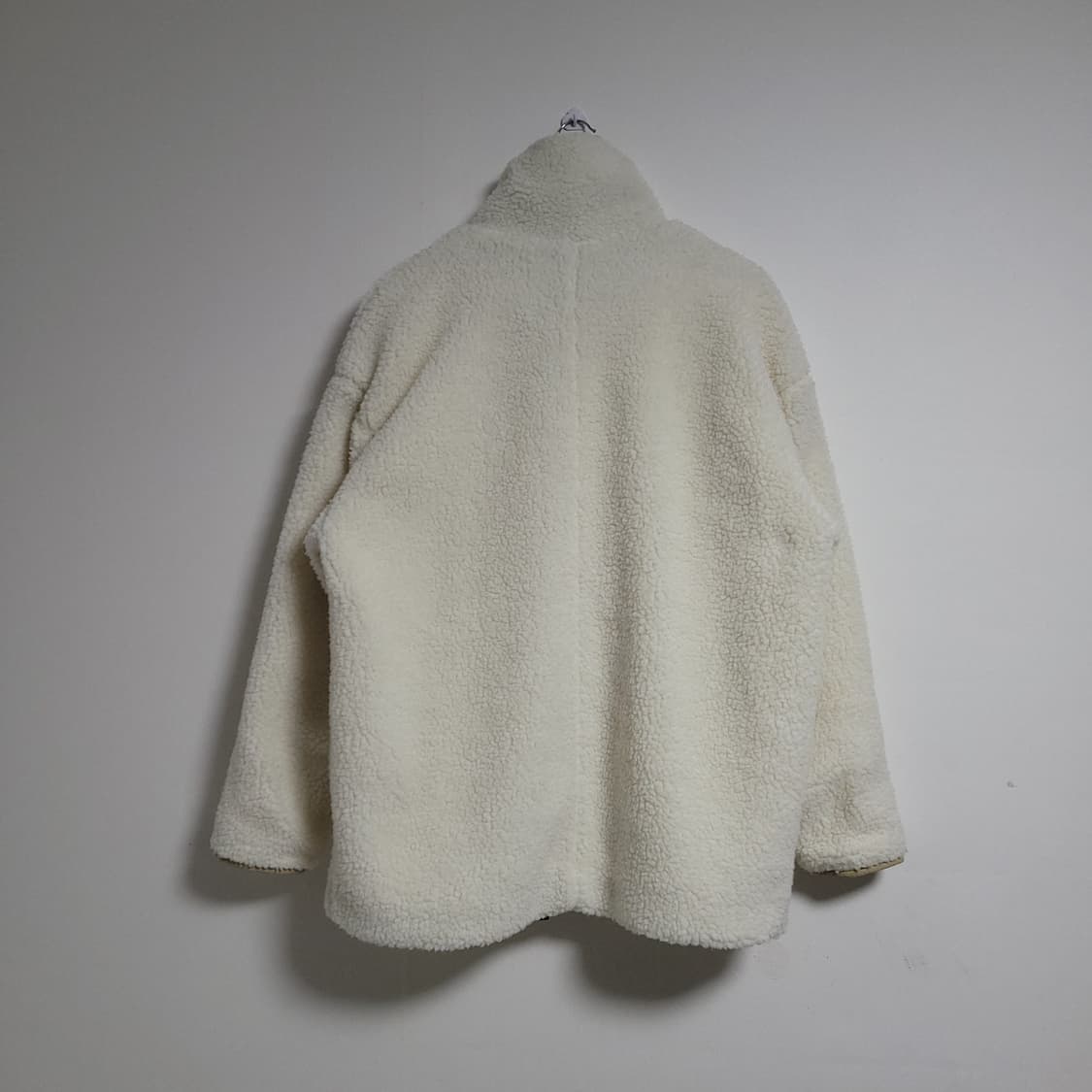 (M) PLAC 플랙 아이보리 뽀글이 양털 자켓 점퍼 상품이미지7