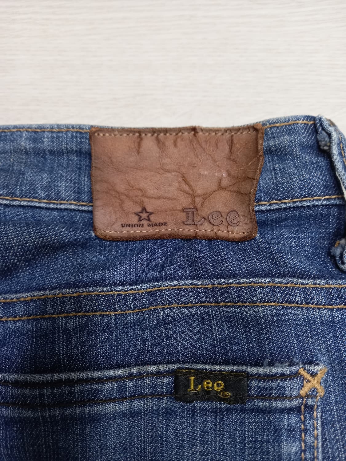 27 Lee Japan 워싱 스판 부츠컷 27-604 상품이미지5