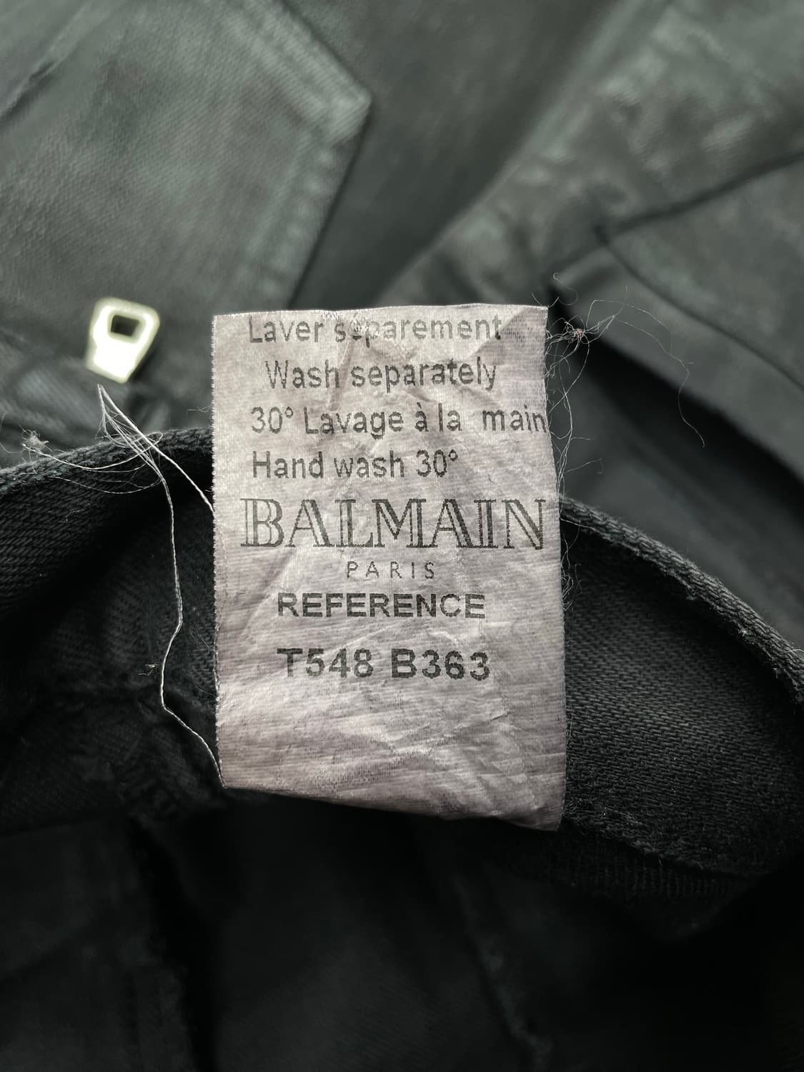 Balmain wax coated pants 상품이미지5