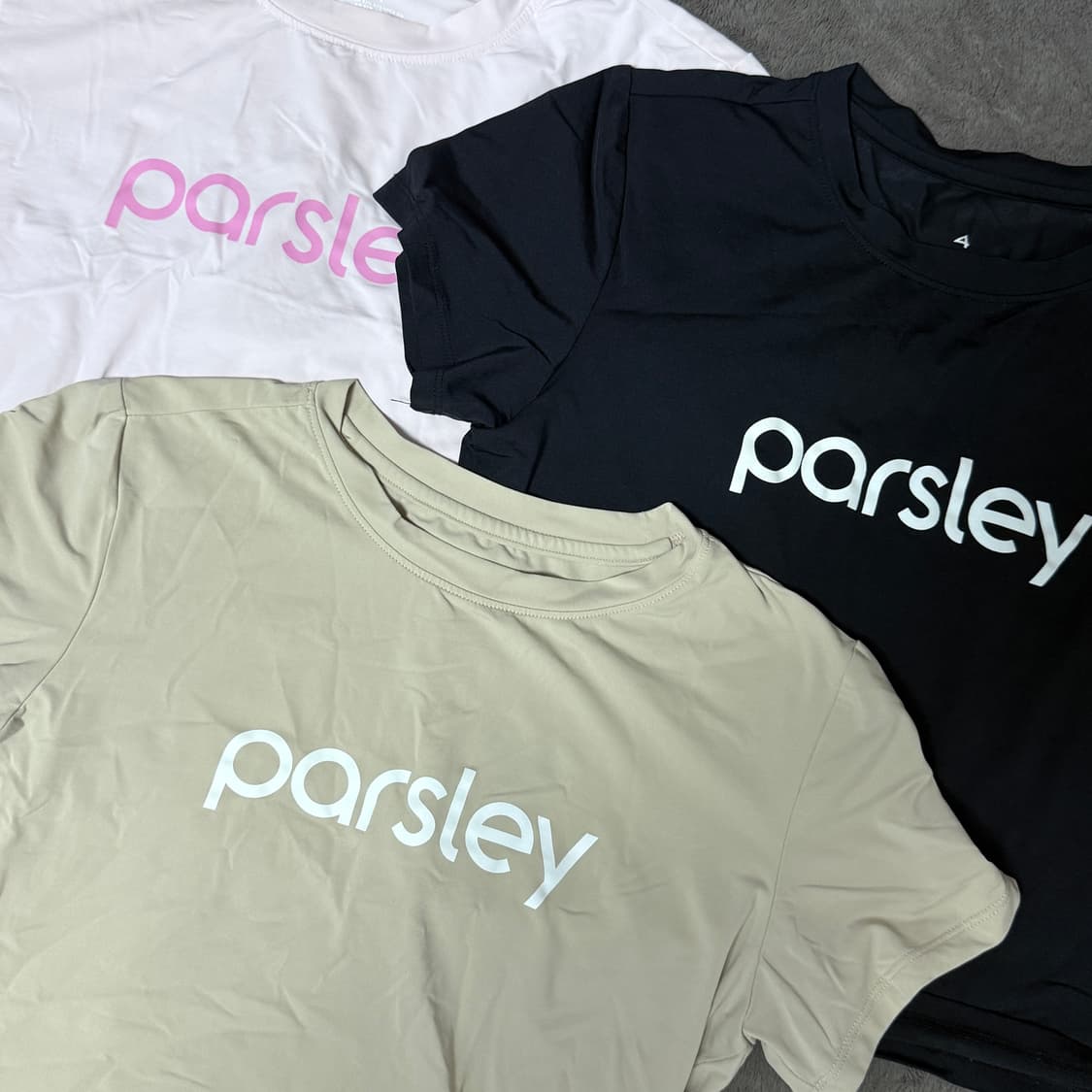 (일괄) 파슬리 시그니처 크롭티 상품이미지2