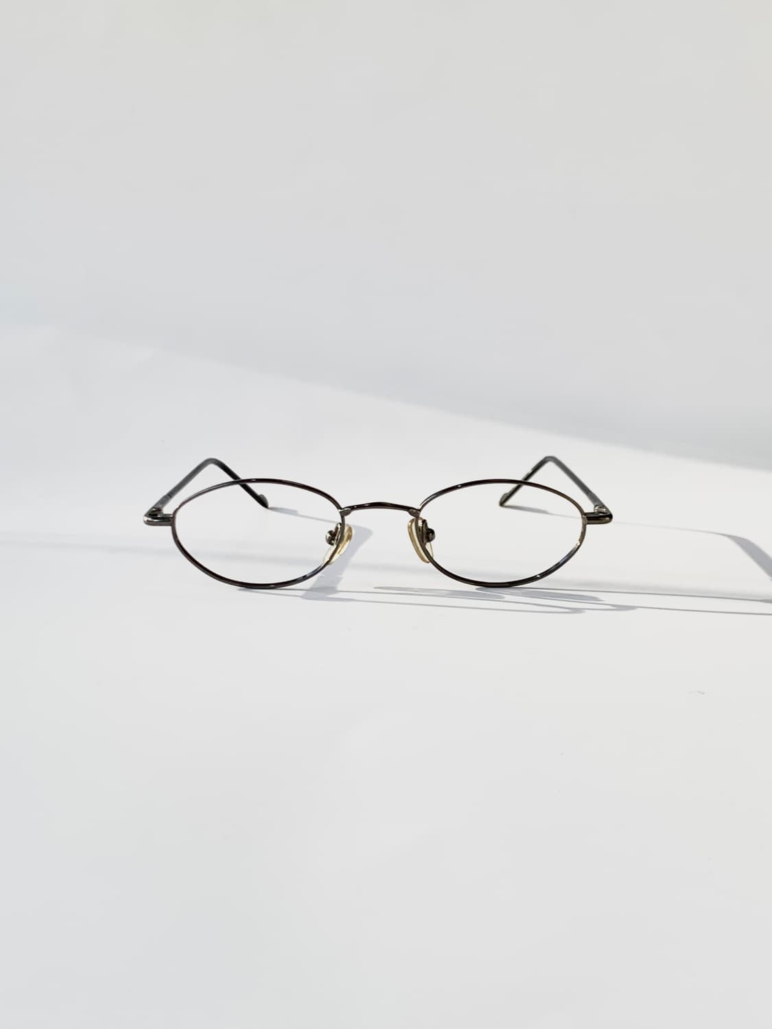 [픽키-649] EYE CON 메탈 오벌 안경 / 빈티지 슬림  상품이미지1