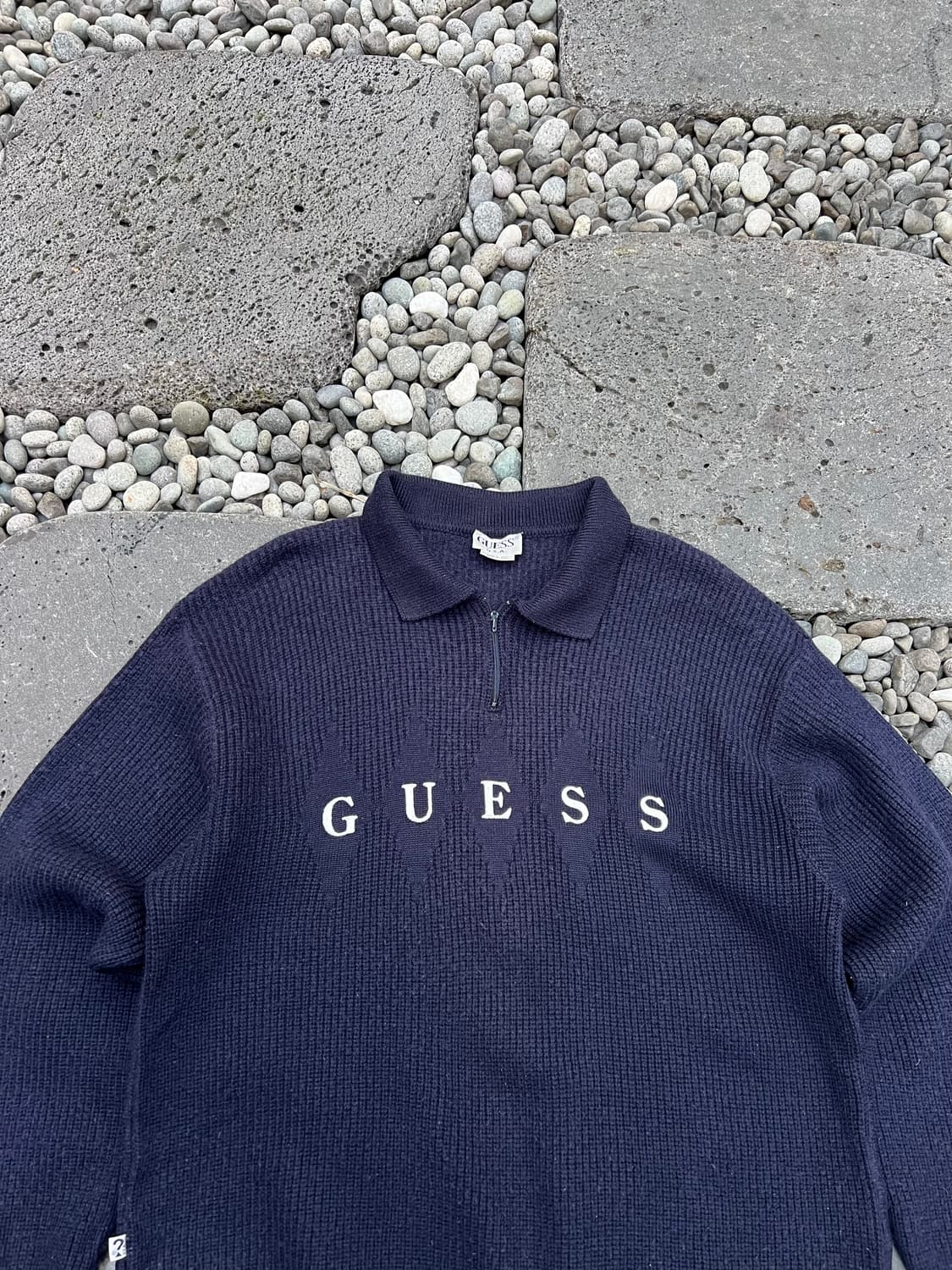 1990s GUESS HALF ZIP UP SWEATER 게스하프집업니트 상품이미지3