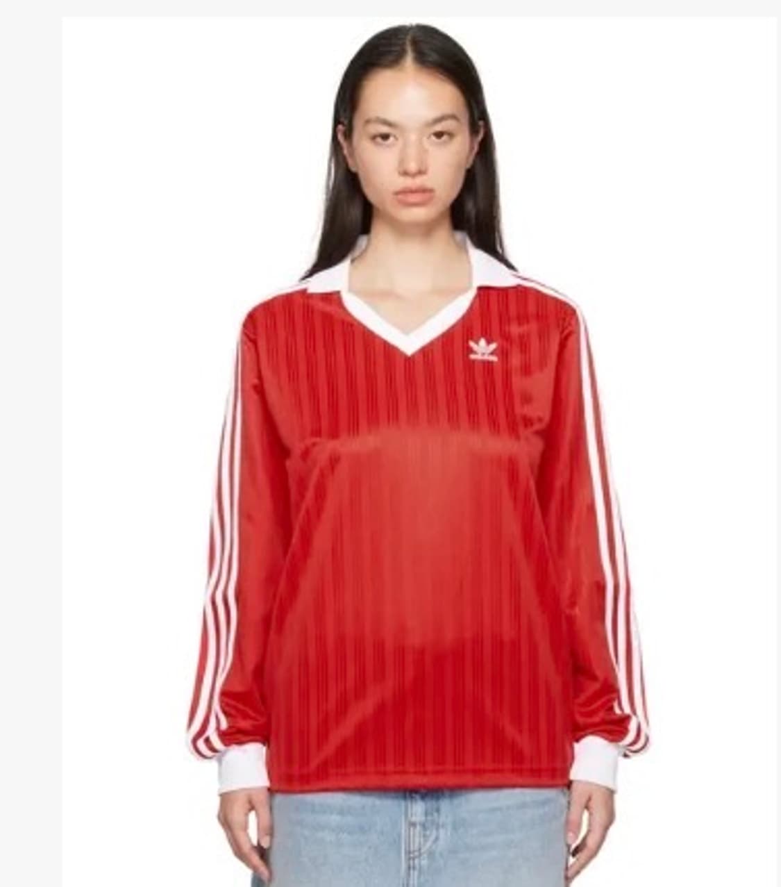아디다스 오리지널 풋볼 롱슬리브 레드 티셔츠 상품이미지3