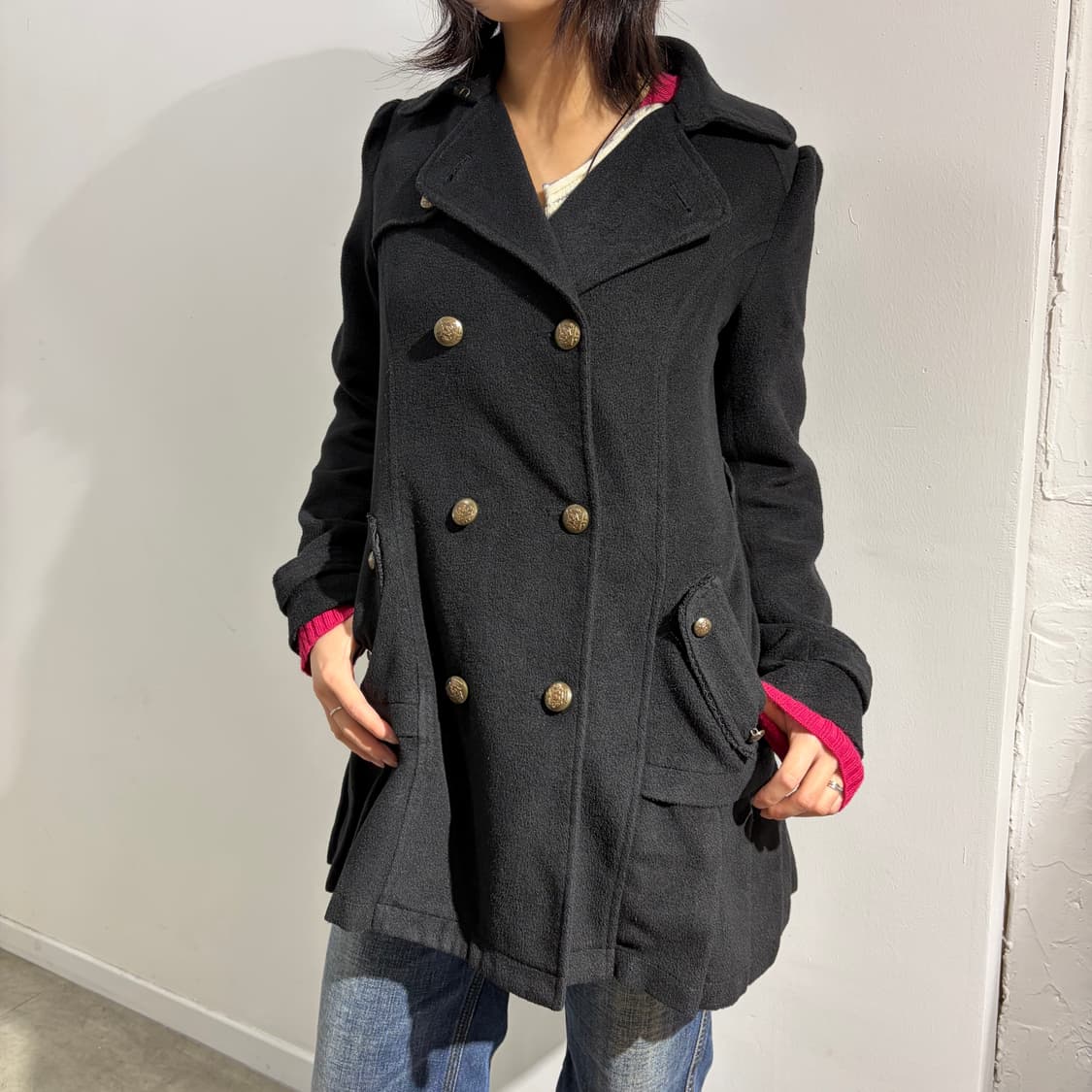 엑시즈팜 레이스 더블코트 상품이미지2