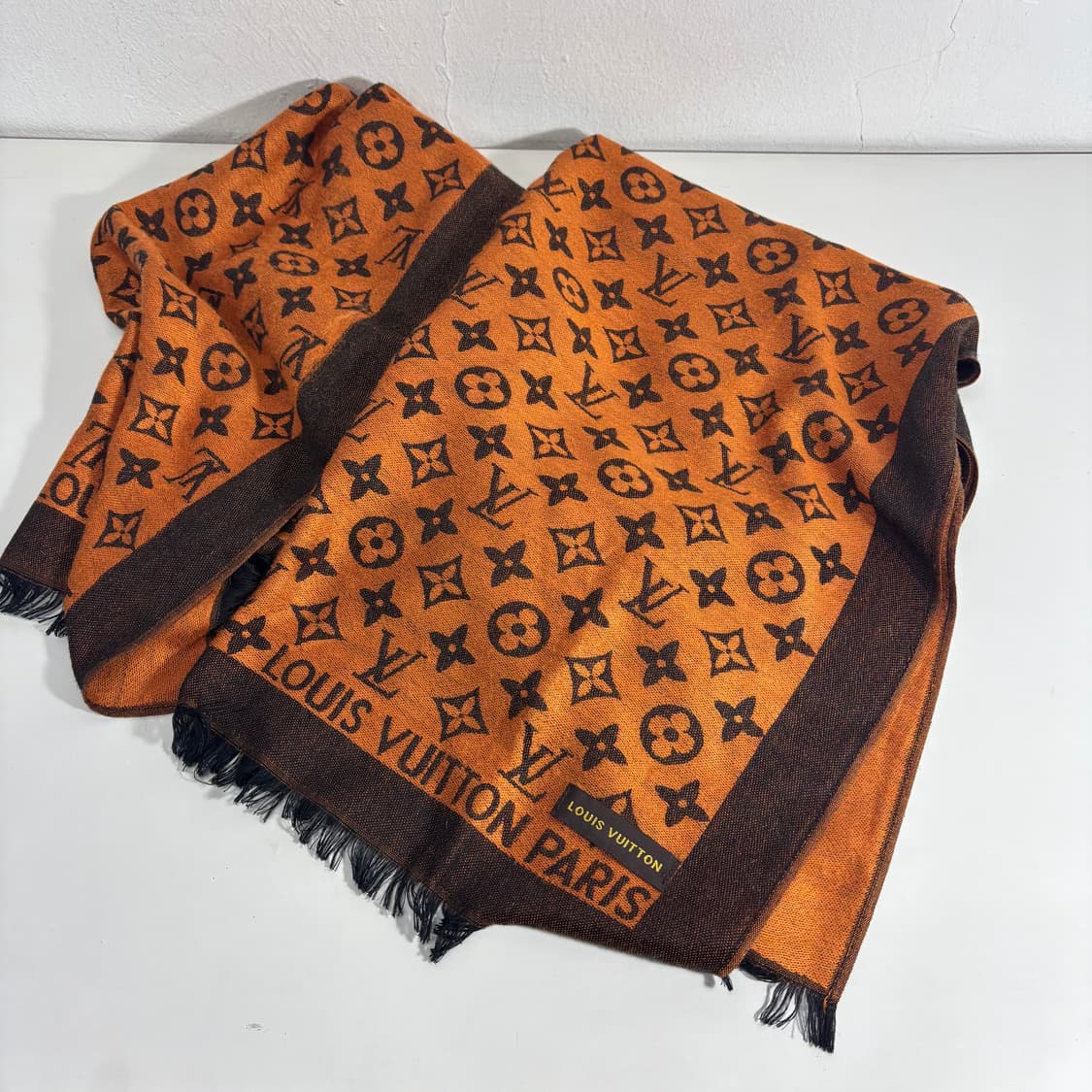 OS 루이비통 빈티지 모노그램 목도리 머플러 상품이미지3
