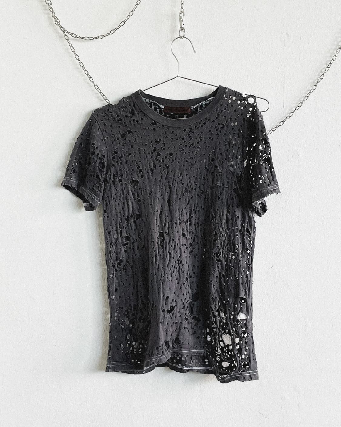 rare* the anarchist jpn vkei 불렛홀 네트 티셔츠 상품이미지2