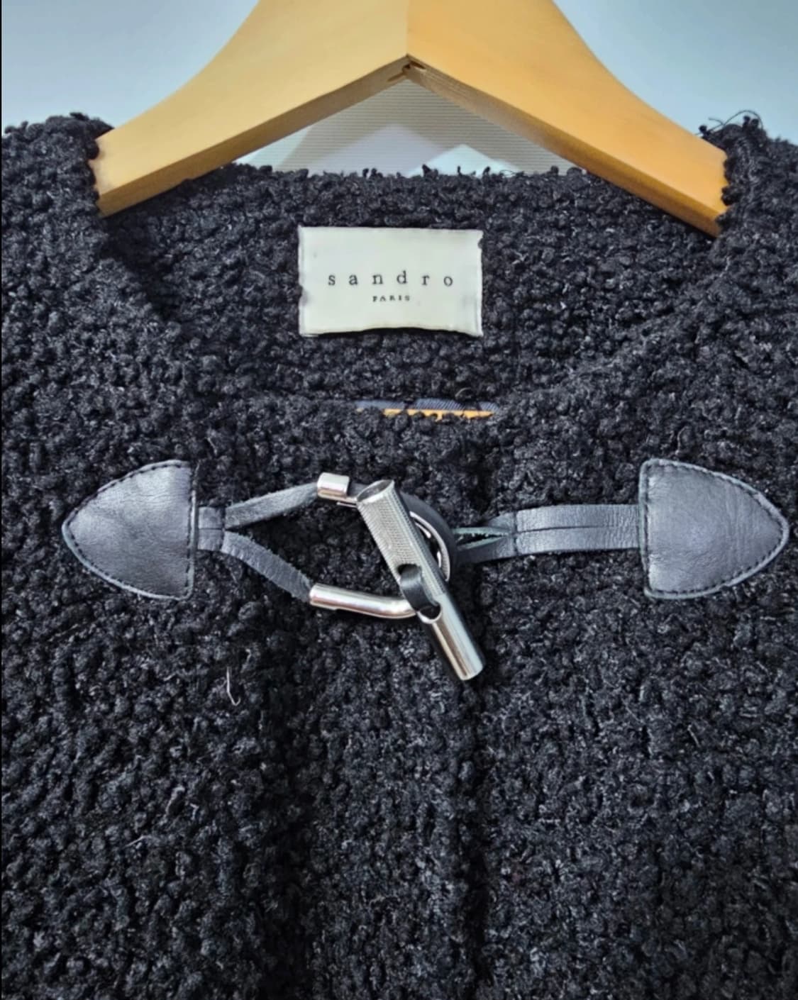 Sandro 산드로 파리 뽀글이 떡볶이 코트 ~44반 상품이미지3