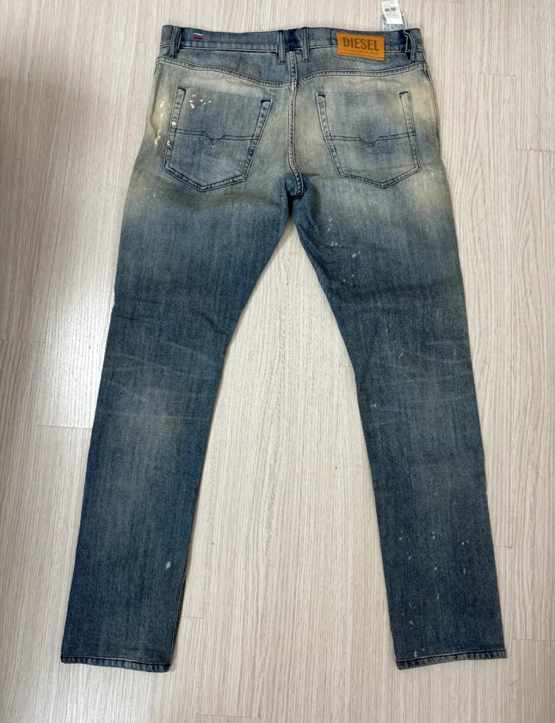 Diesel 데미지 워싱 청바지 상품이미지3