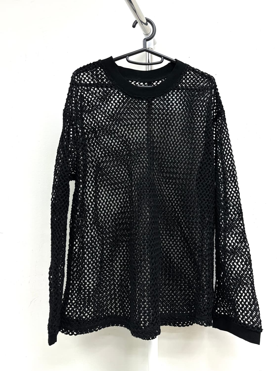 빈티지 블랙 크로셰 이너 상품이미지1