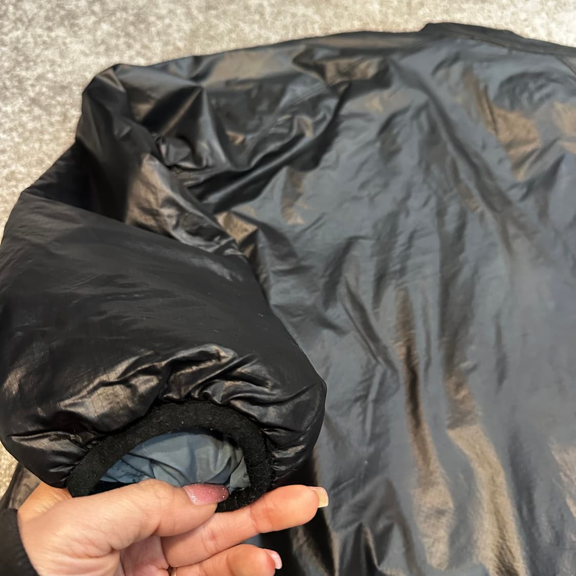 나이키 스카이블루 리버서블 경량 자켓M 상품이미지4