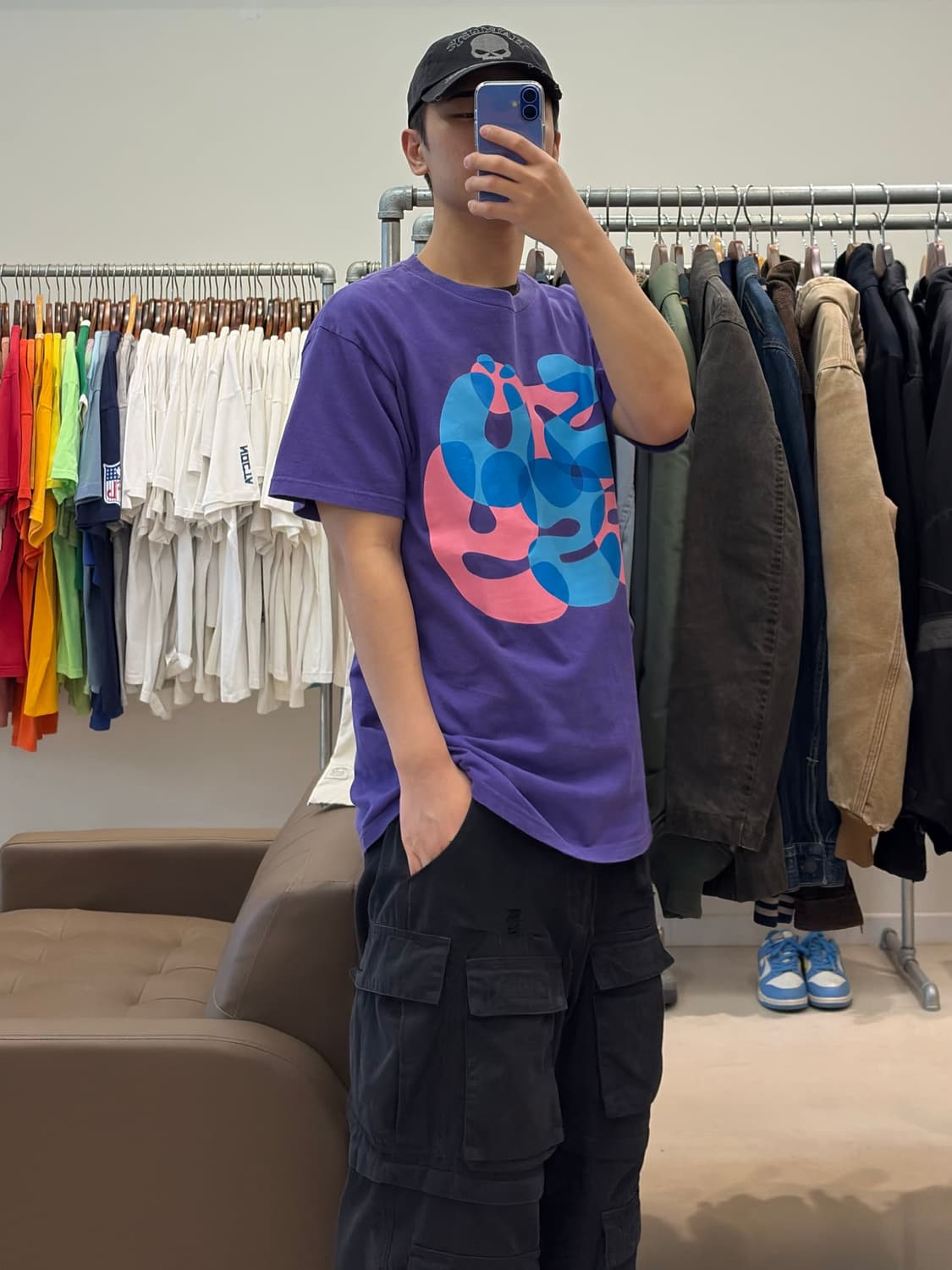 00s 스투시 프린팅 티셔츠 상품이미지9