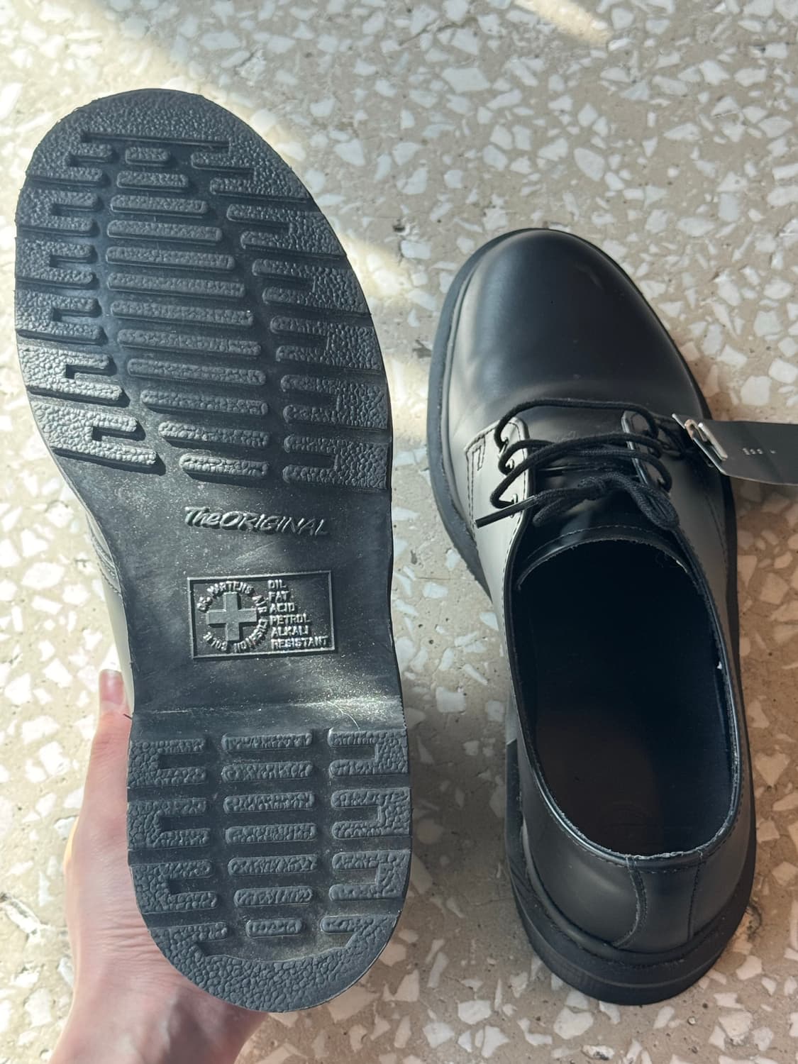 Dr. Martin‘s 1461 Mono Black Derby Shoes 상품이미지5