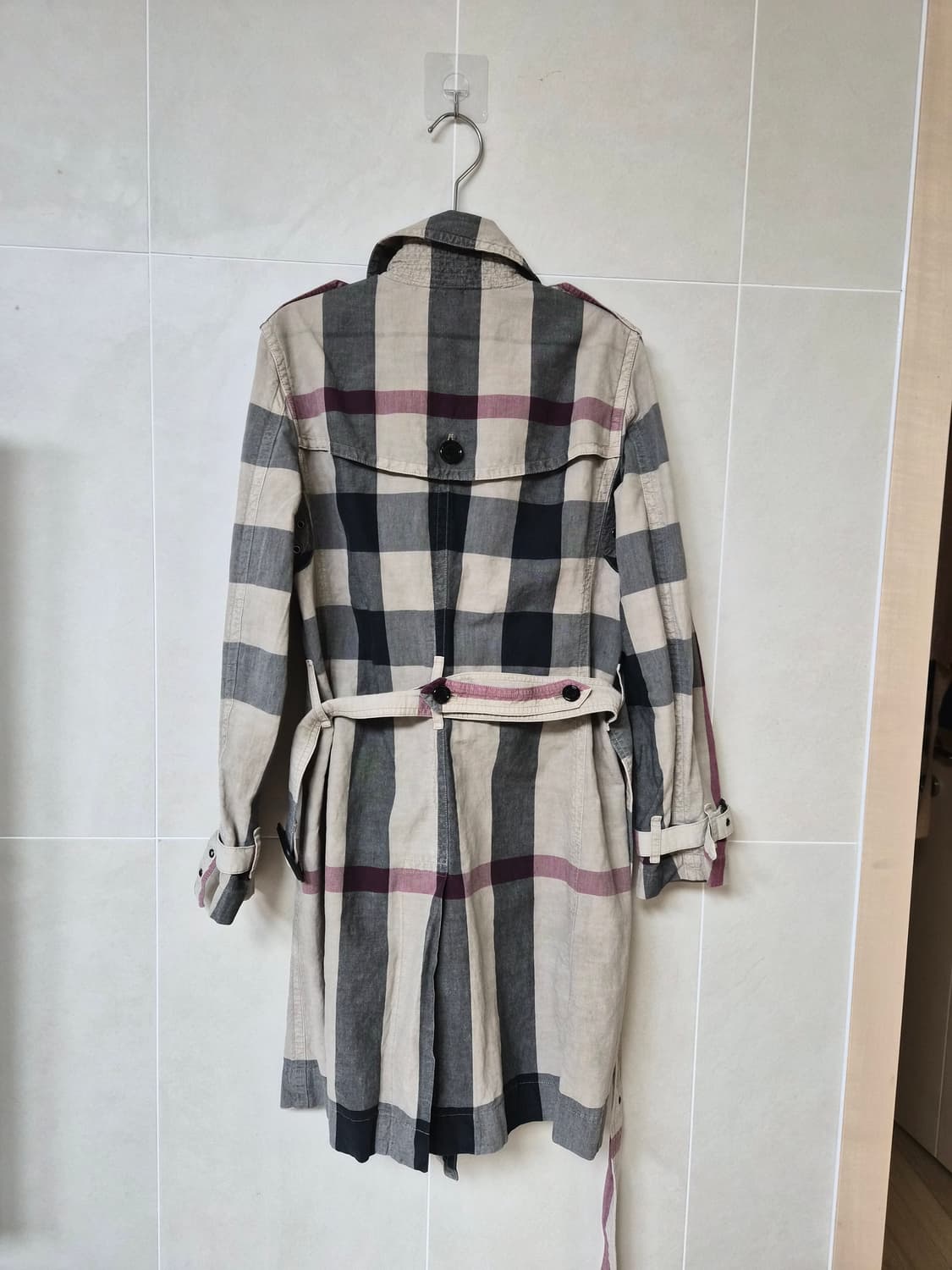 버버리정품 트렌치코트 55 상품이미지3