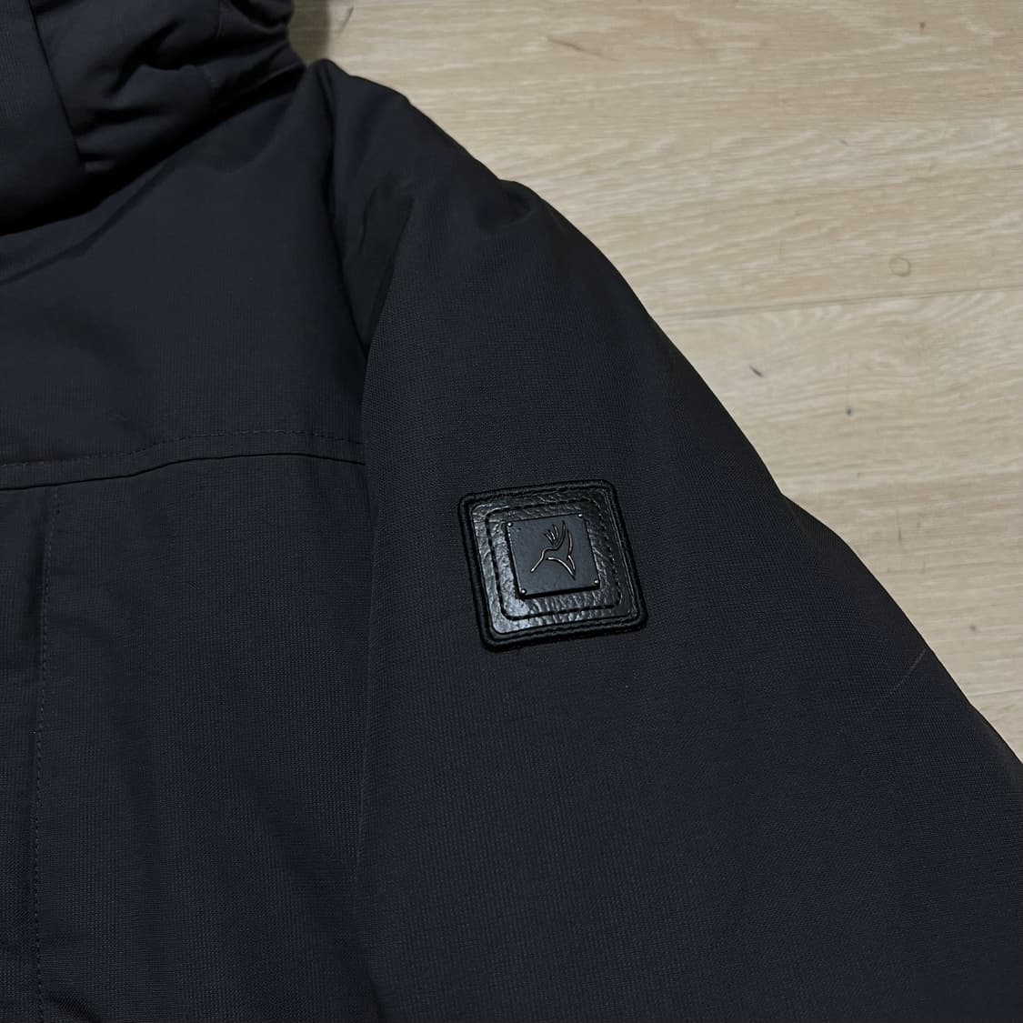 웨스트우드 구스다운 옴니히트 안감 후드 패딩 점퍼 [블랙] L/100 상품이미지4