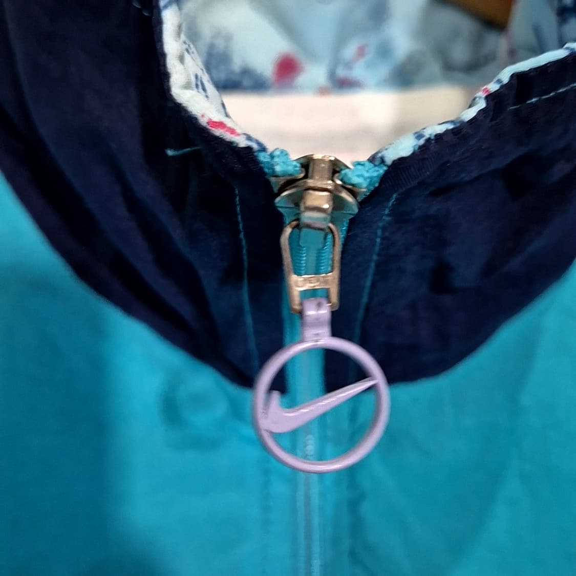 나이키 패턴 블루종 자켓 상품이미지3