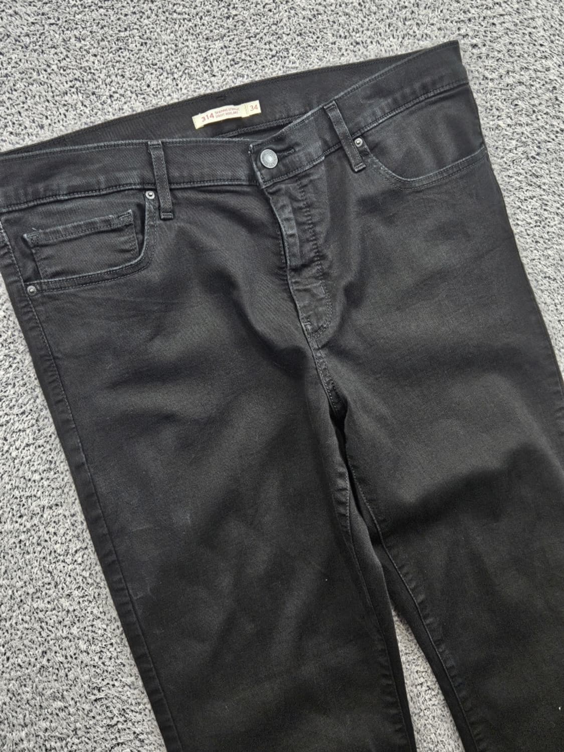 리바이스 블랙 진 데님 팬츠 ( 34X30 ) / 11558 상품이미지5