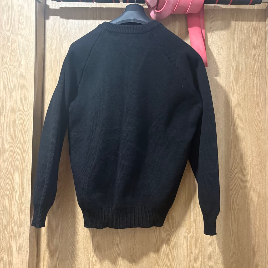 CDG 라운드넥 스쿨 풀오버 블랙 XL 상품이미지3