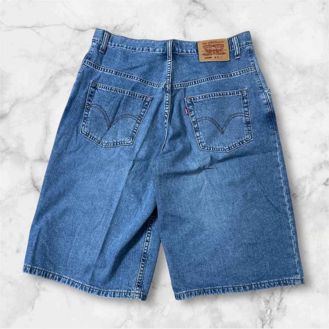 빈티지 - 데님 쇼트팬츠 상품이미지2