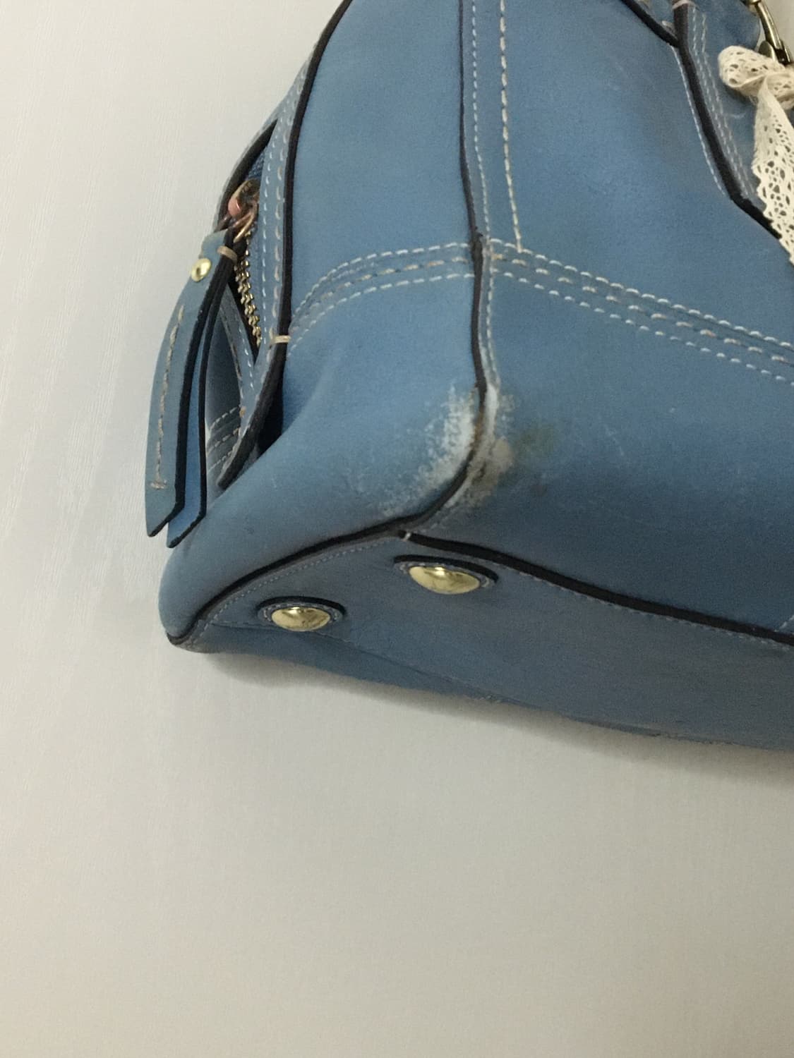 coach blue shoulder bag 상품이미지5