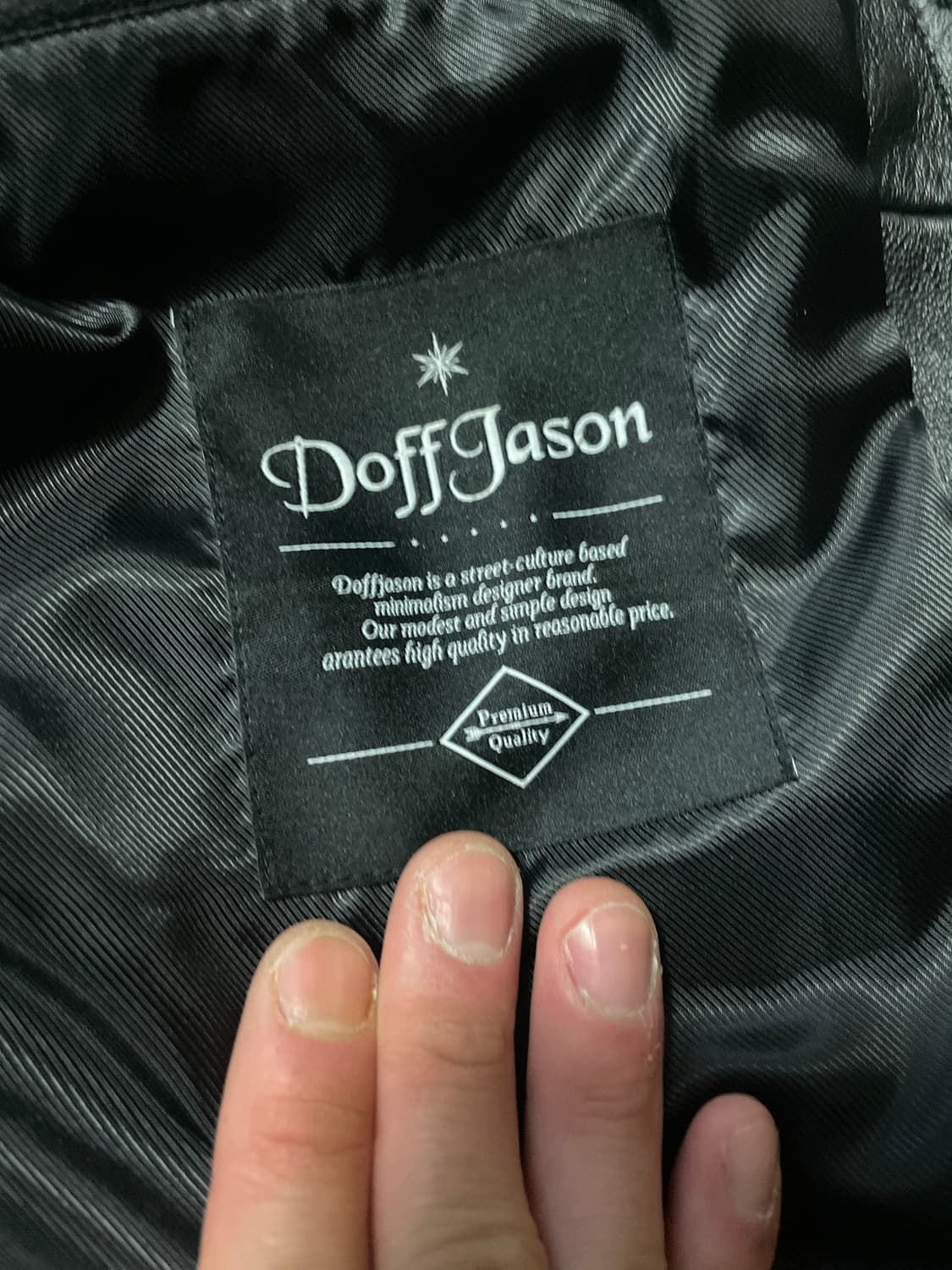 도프제이슨 웨스턴 무드 램스킨 양가죽 트러커 레더 자켓 상품이미지8