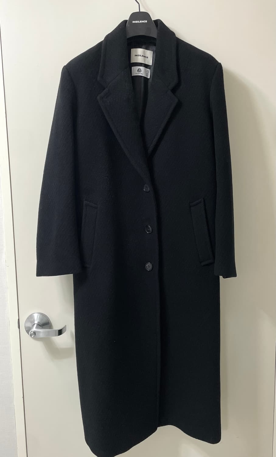 인사일런스 우먼  싱글 맥시 코트   상품이미지5