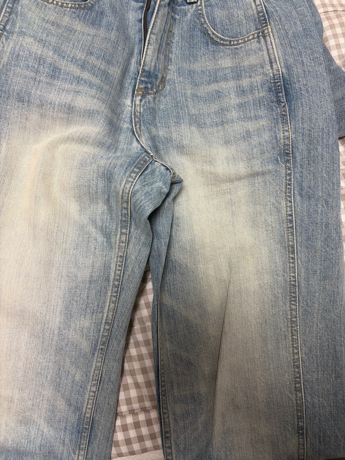 파사드패턴 클래식데님 fade indigo xs 상품이미지2