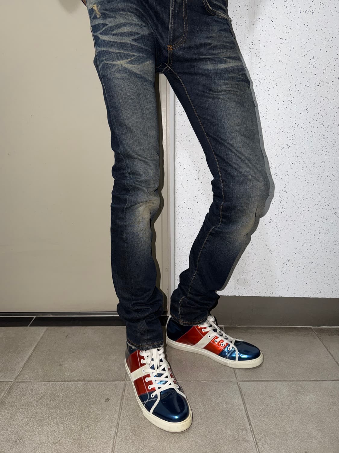 마크 제이콥스 페이던트 레더 하이탑 상품이미지2