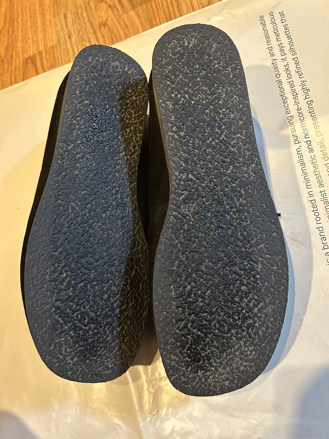 GU 모카신 270 판매합니다. 상품이미지3