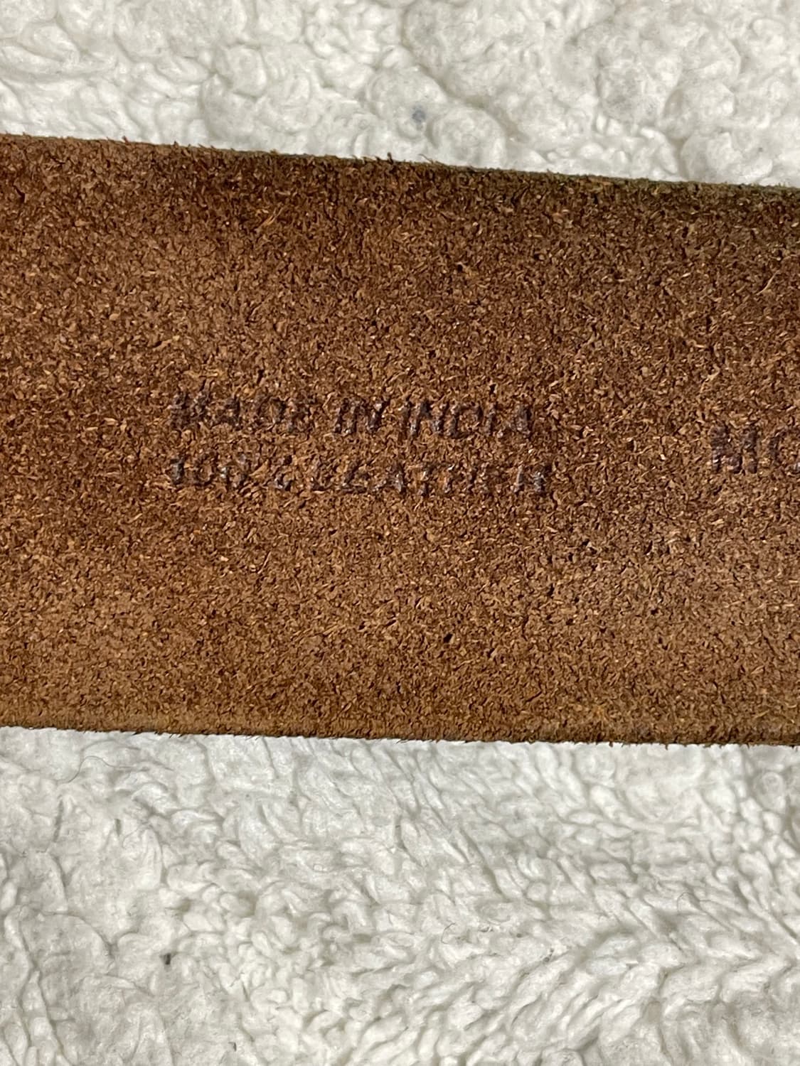 디젤 버펄로 통가죽 벨트 STAR 다크 브라운 34인치 상품이미지9