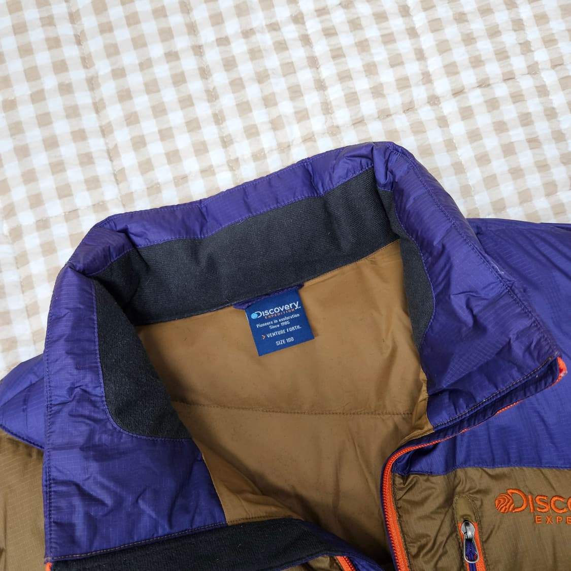 디스커버리 구스다운 경량패딩 남자100 상품이미지2