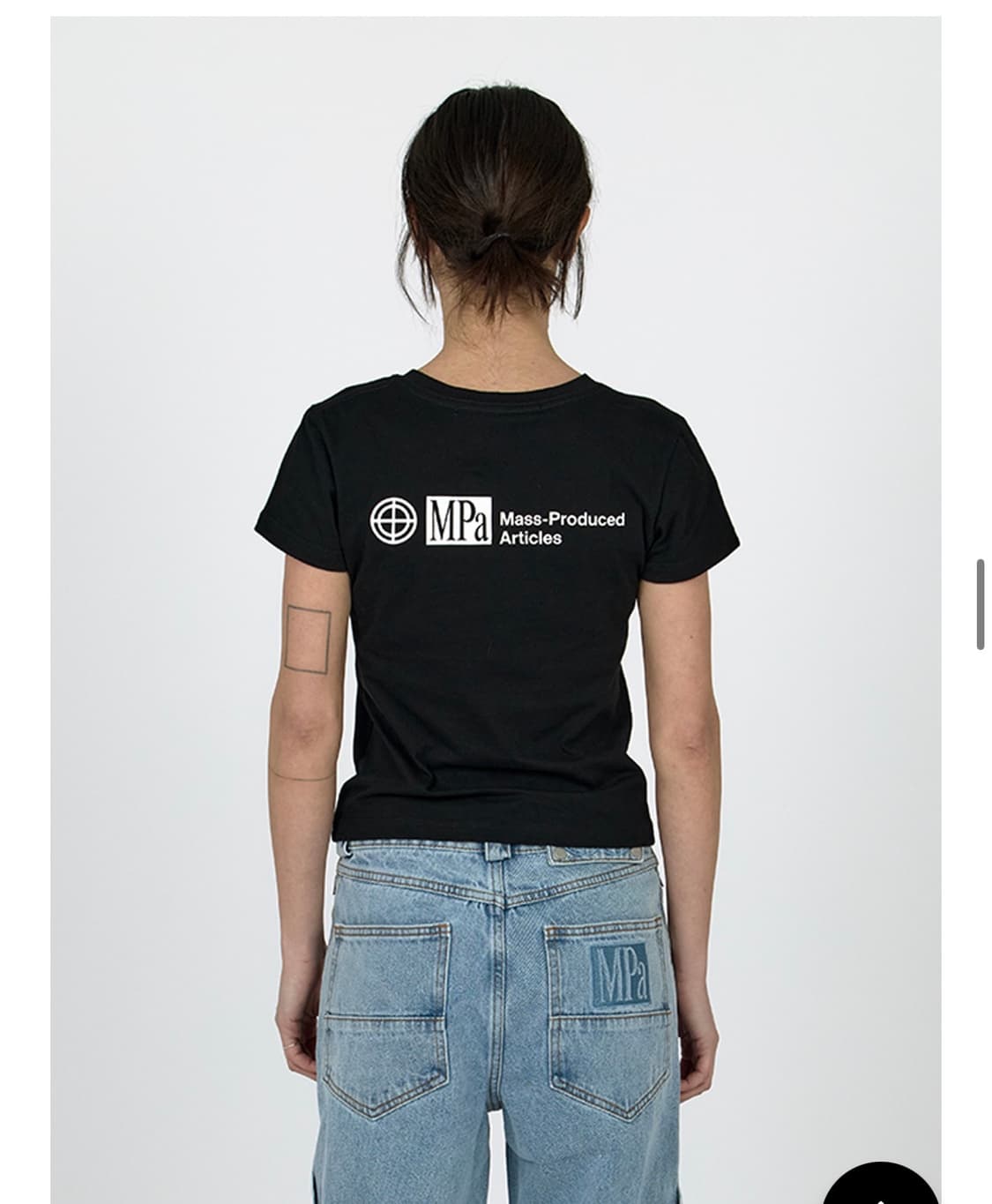 플라스틱프로덕트 반팔 MPa T-SHIRT WOMEN L 상품이미지1