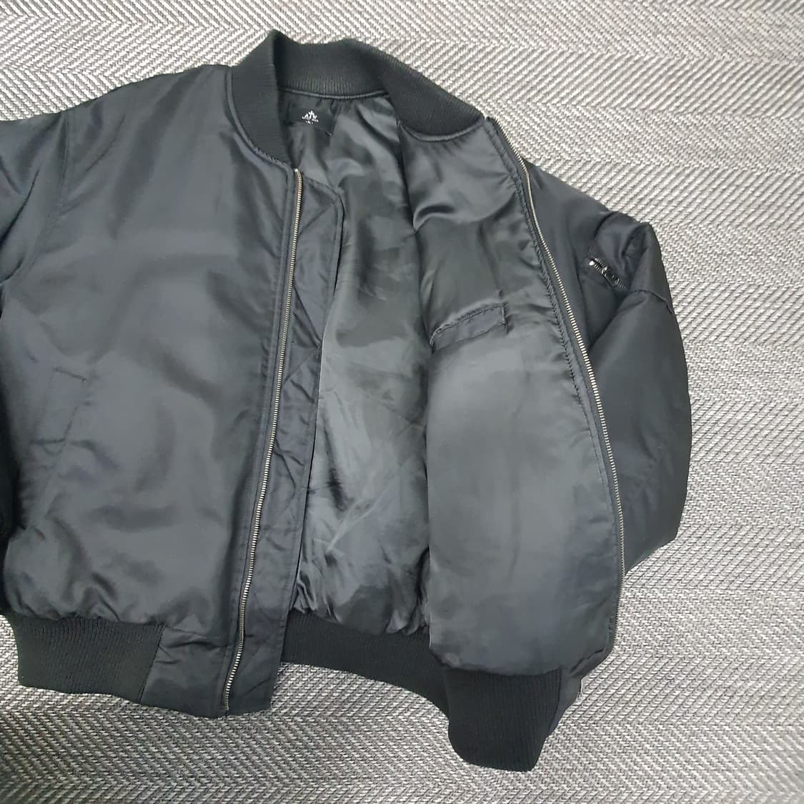 아티스트웨어 오버핏 항공점퍼 남자105~110 상품이미지5