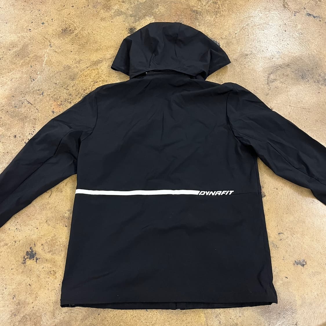 [정품/L] 다이나핏 블랙 후드 바람막이 자켓 b17 상품이미지4